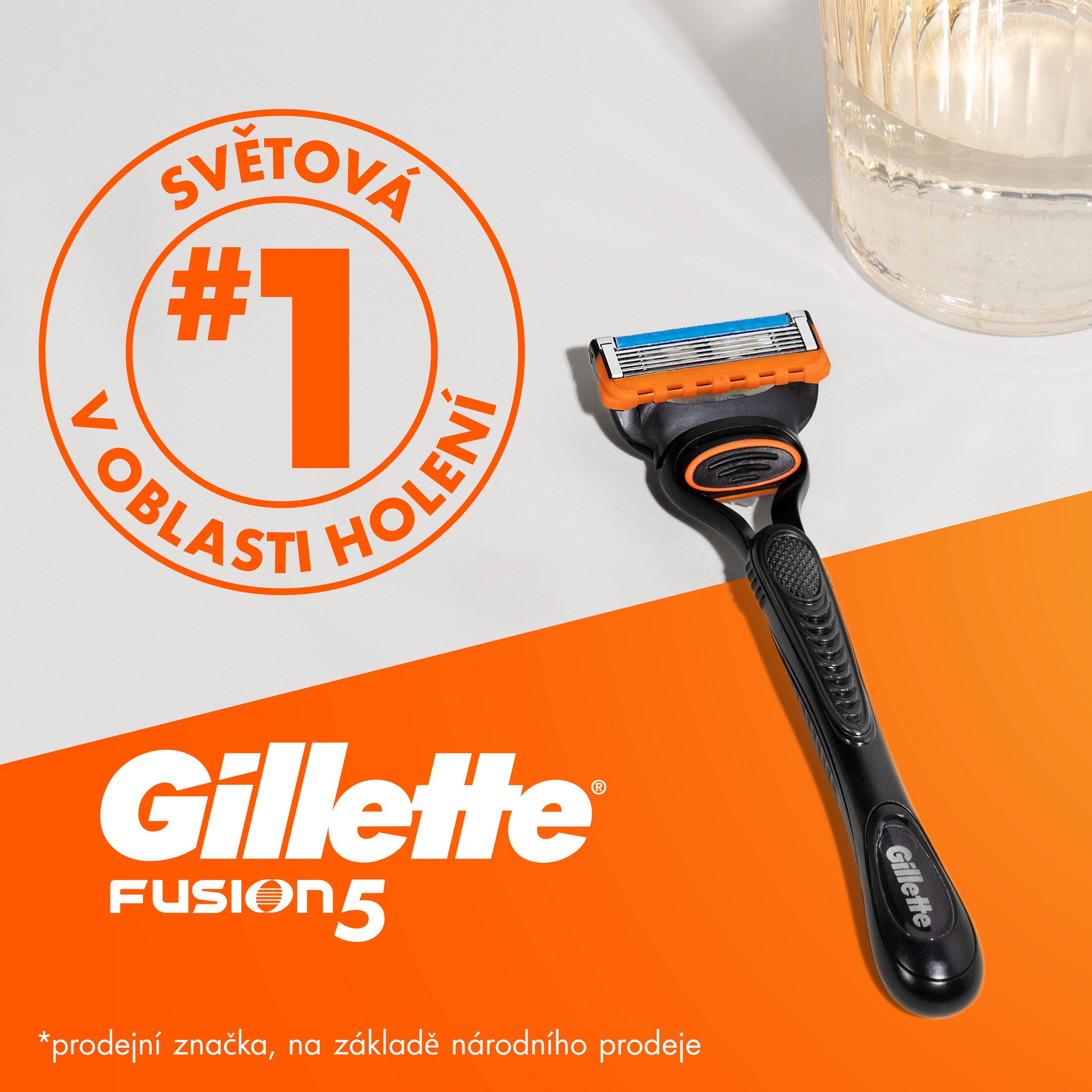 Gillette Fusion5 holiaci strojček + 2 hlavice