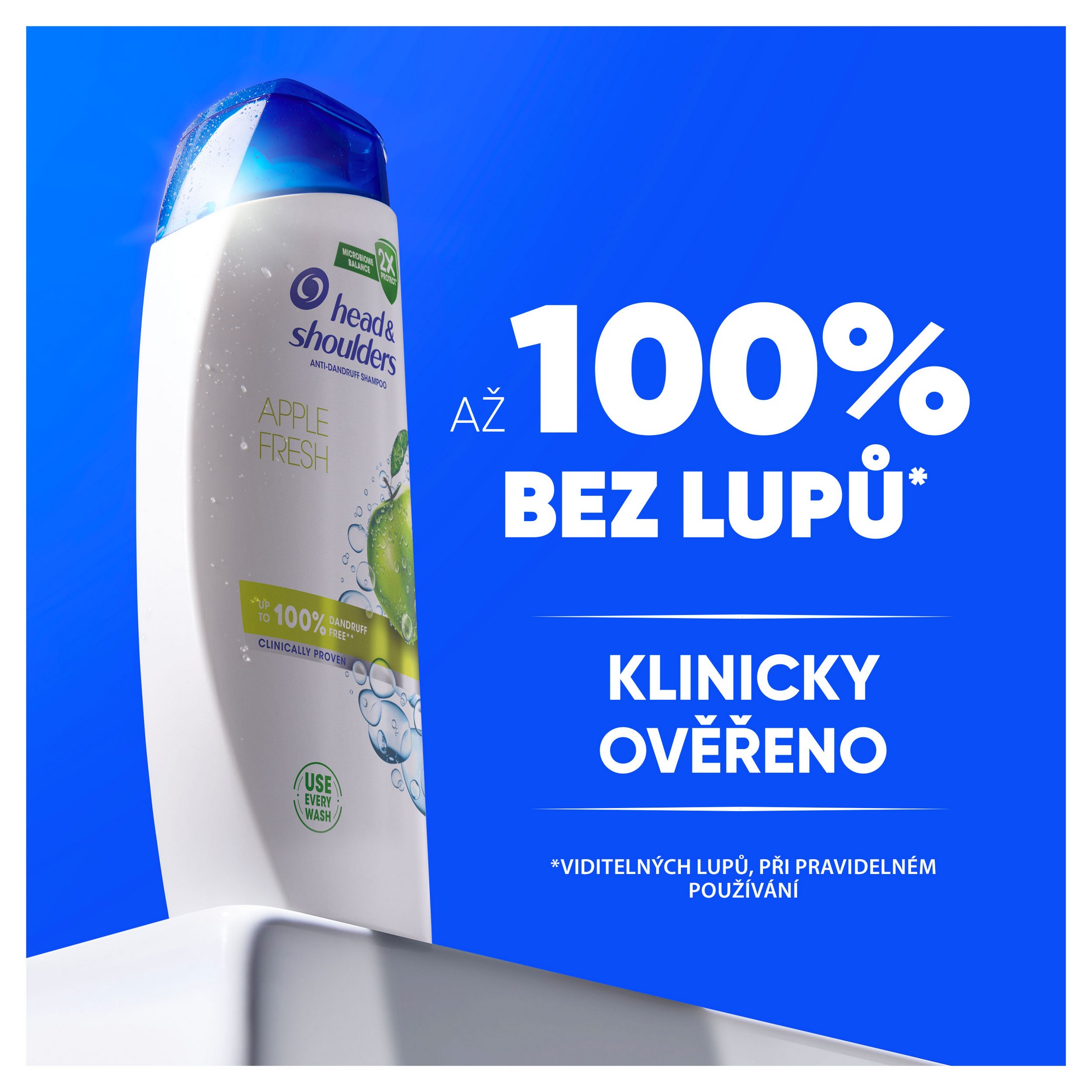 Head & Shoulders Apple Fresh šampón proti lupinám 250 ml