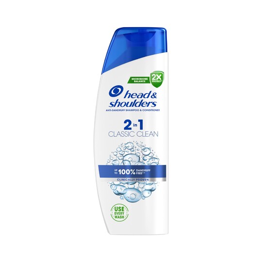 Head & Shoulders 2in1 Classic Clean šampón proti lupinám 330 ml