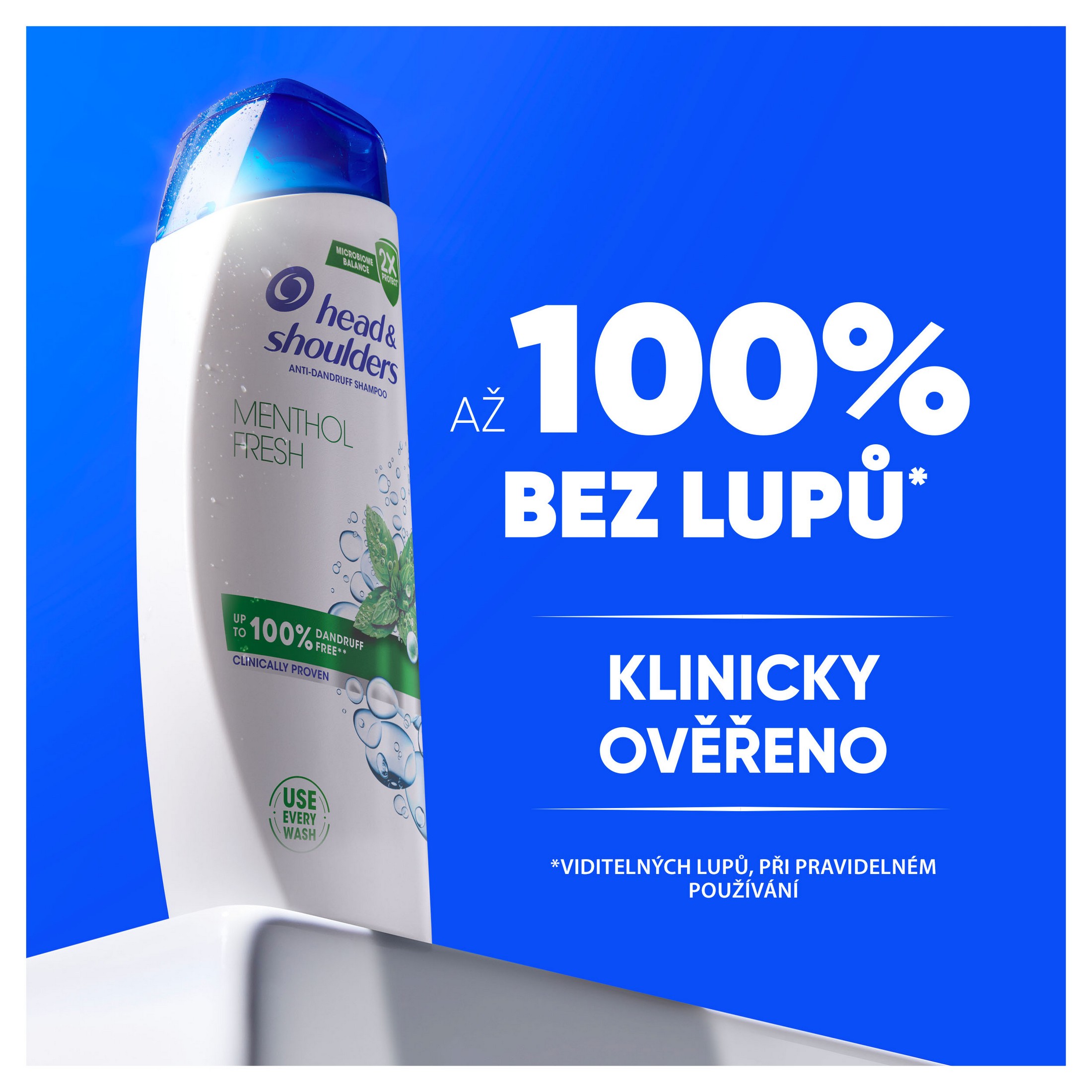 Head & Shoulders Menthol Fresh šampón proti lupinám 400 ml