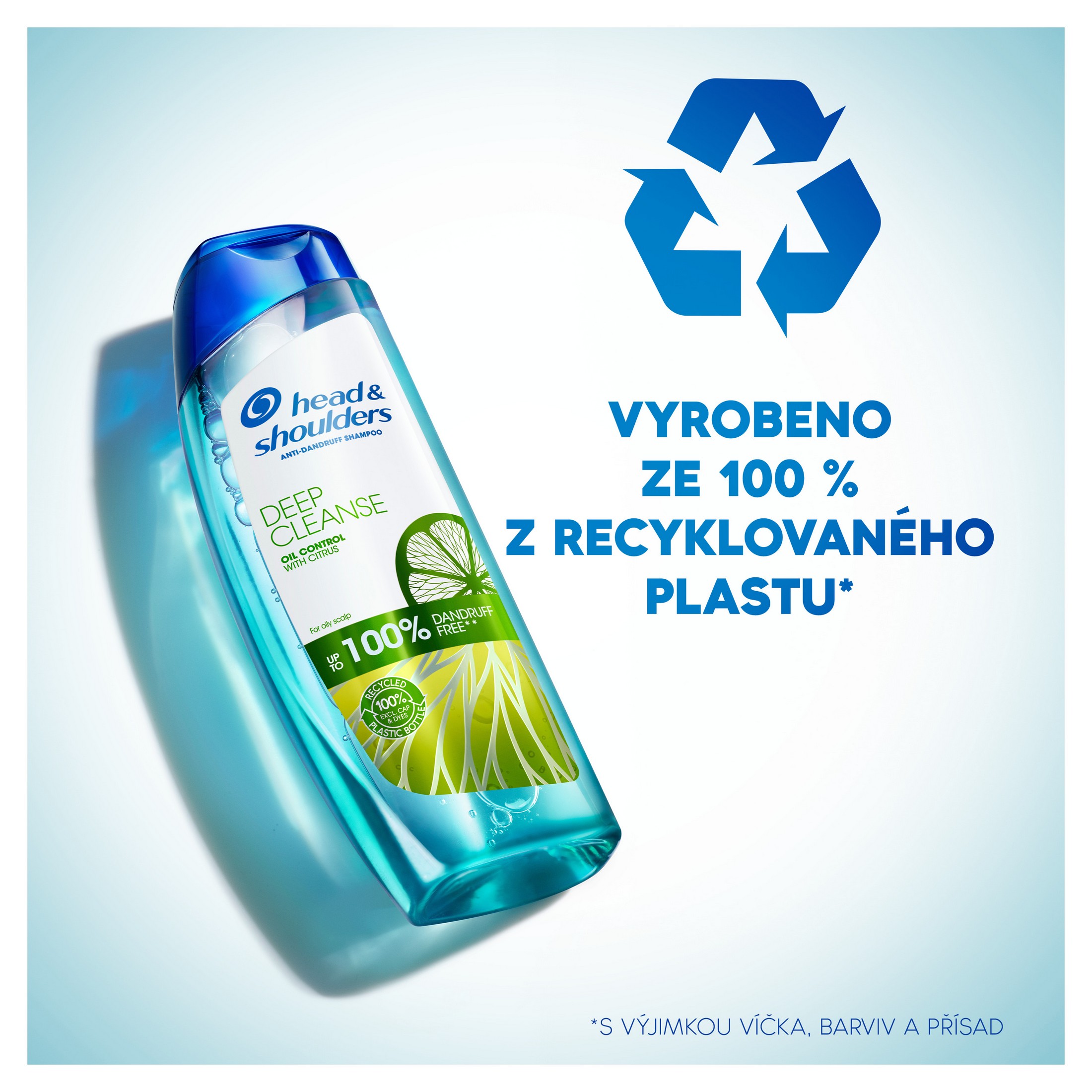 Head & Shoulders Deep Cleanse Oil Control šampón proti lupinám 300 ml