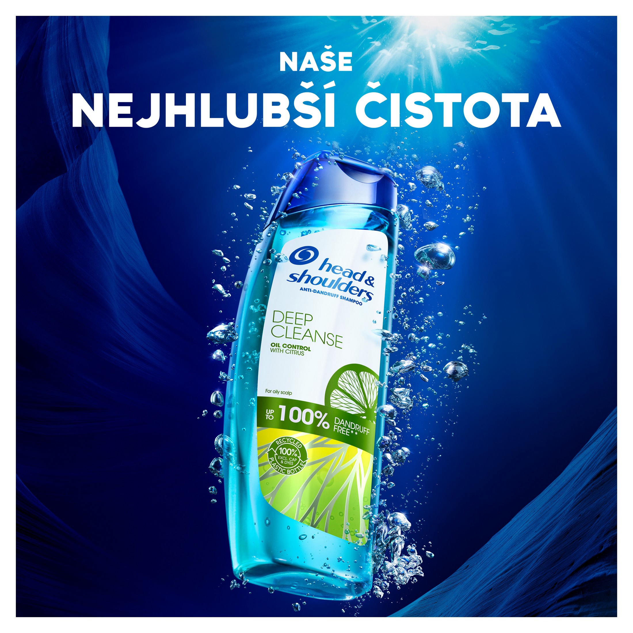 Head & Shoulders Deep Cleanse Oil Control šampón proti lupinám 300 ml