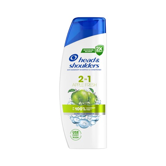 Head & Shoulders 2in1 Apple Fresh šampón s balzamom 330 ml