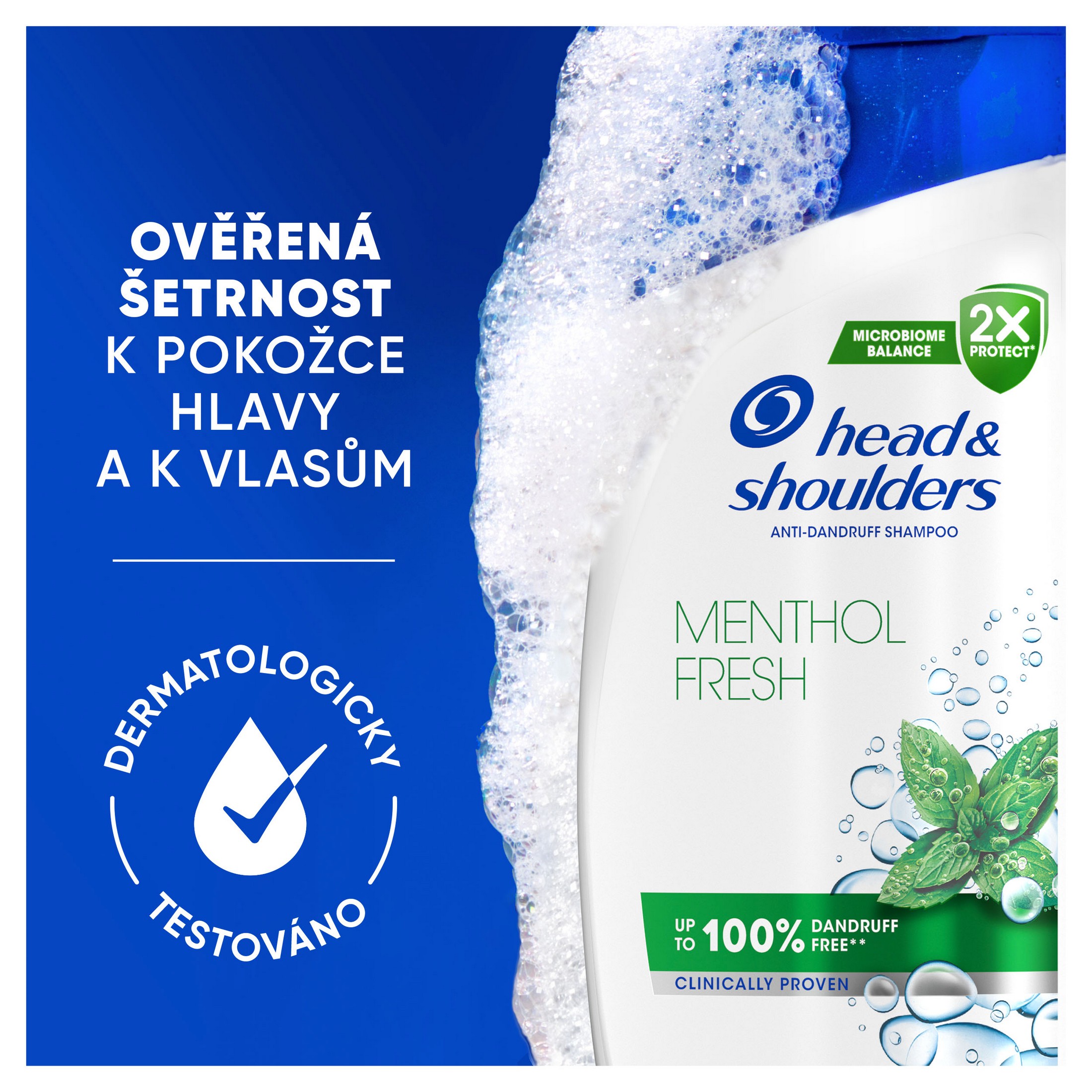 Head & Shoulders 2in1 Mentol Fresh šampón 250 ml
