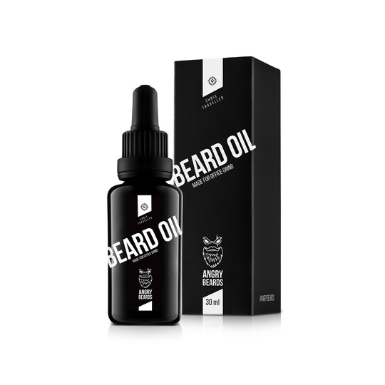 Angry Beards Chris the Traveller olej na fúzy 30 ml
