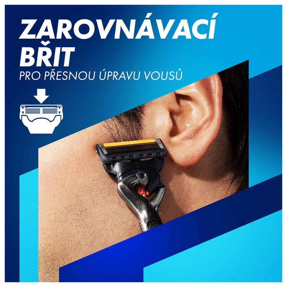 Gillette ProGlide holiaci strojček + 4 hlavice + stojanček
