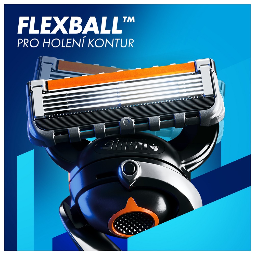 Gillette ProGlide holiaci strojček + 4 hlavice + stojanček
