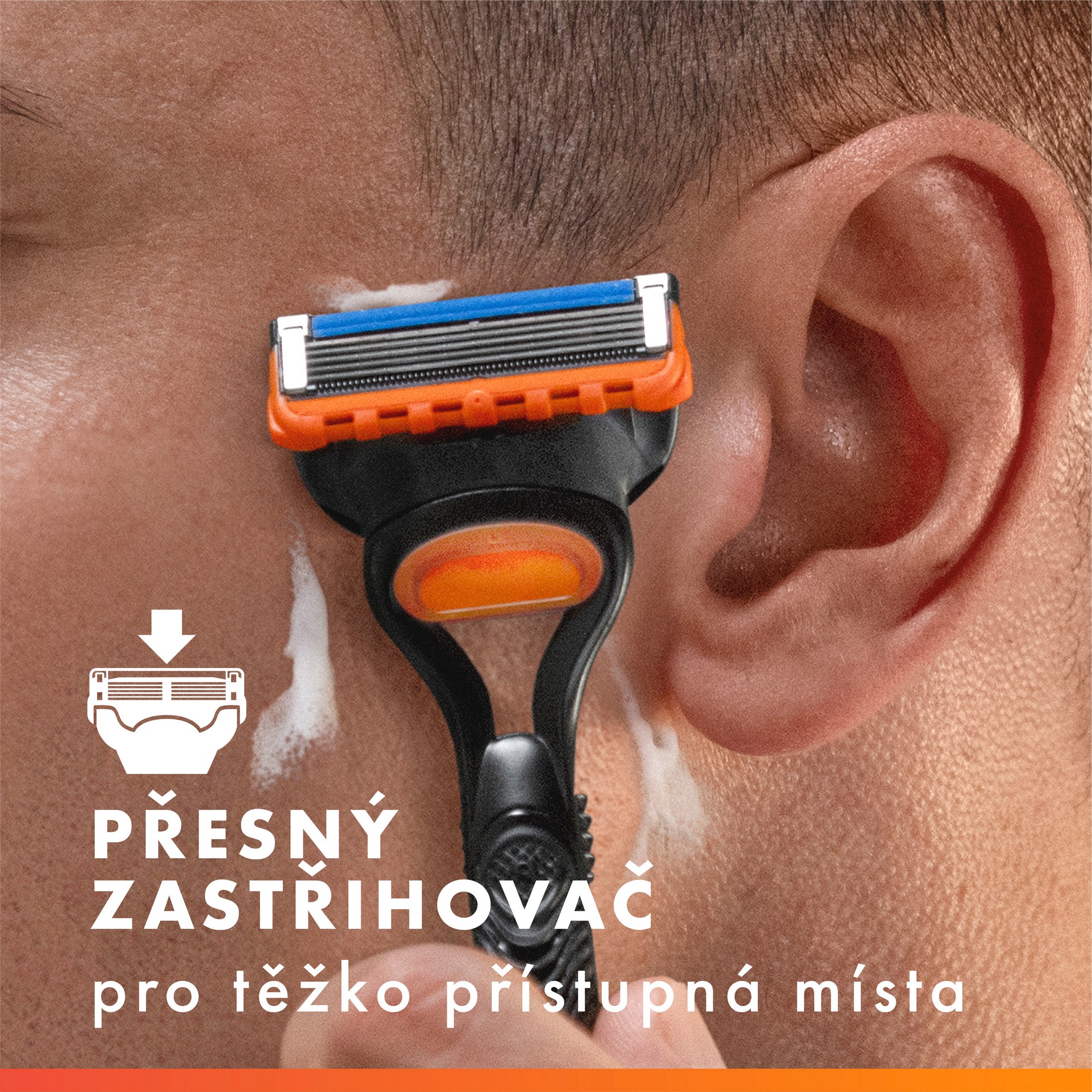 Gillette Fusion 5 náhradné hlavice 12 ks