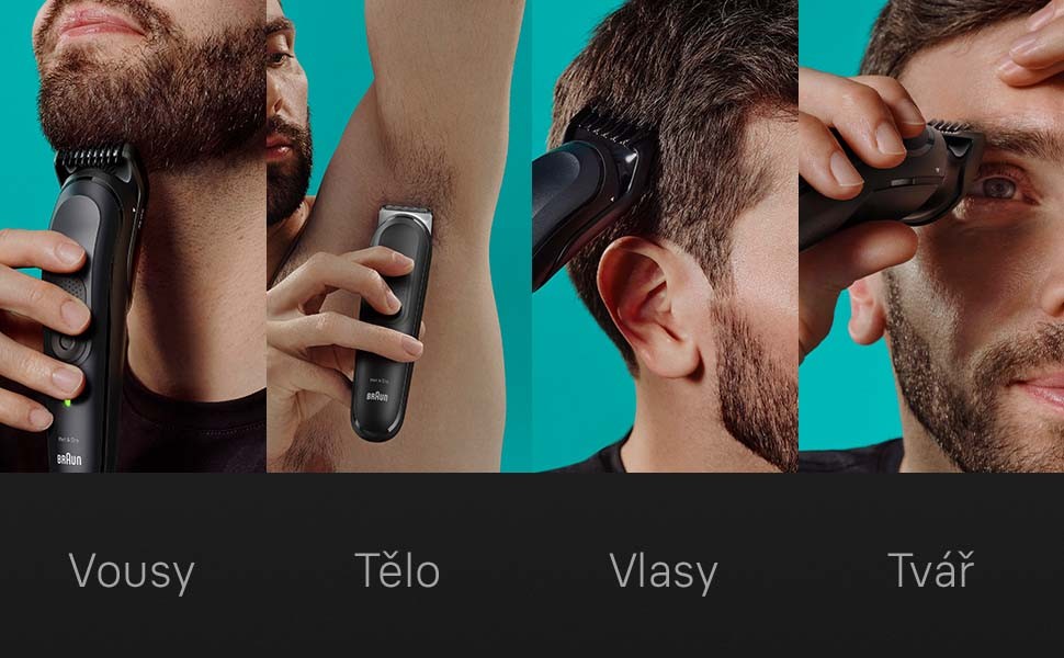 Braun All-in-One 7460 viacúčelový zastrihávač