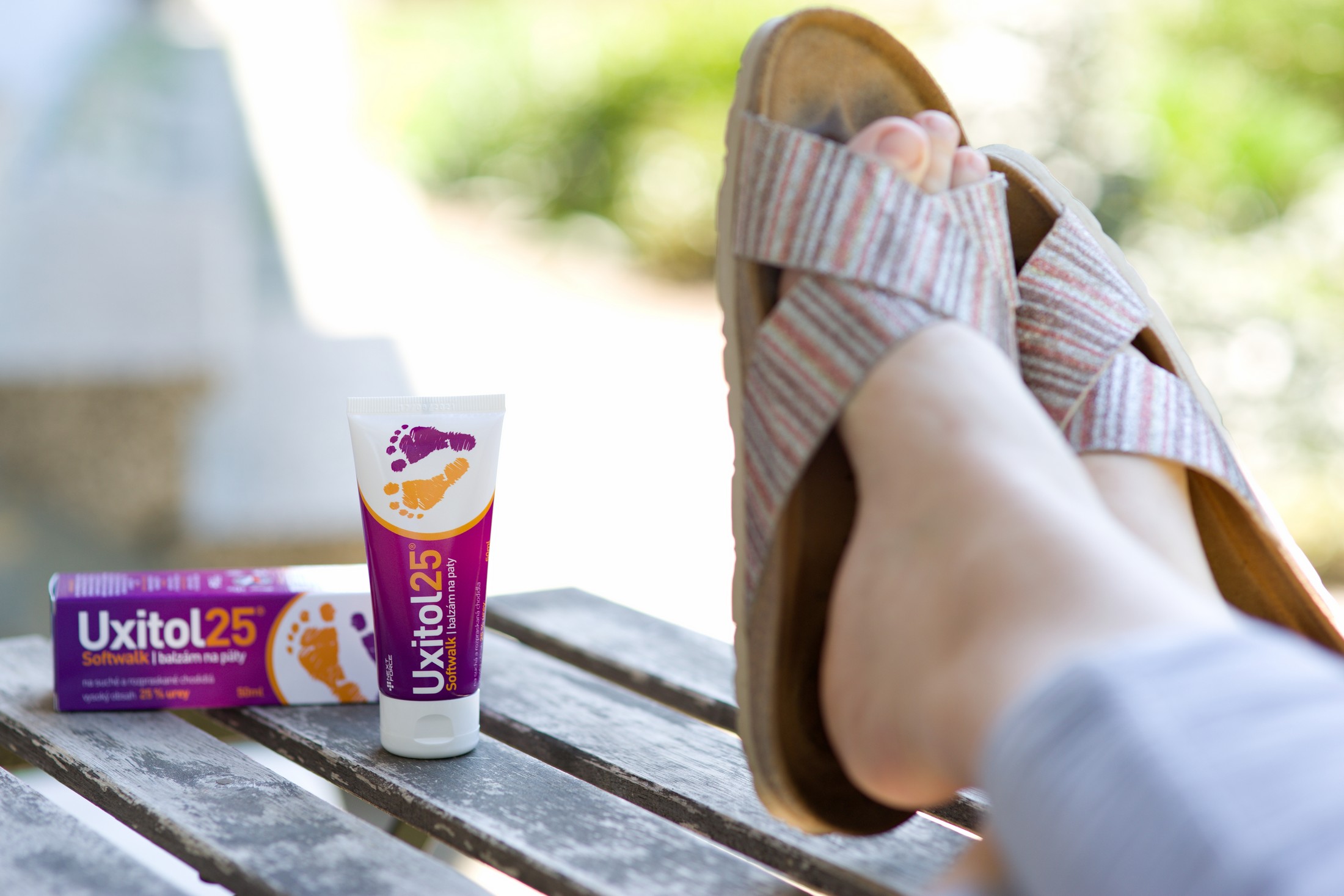 Uxitol 25 Softwalk balzam na päty 50 ml
