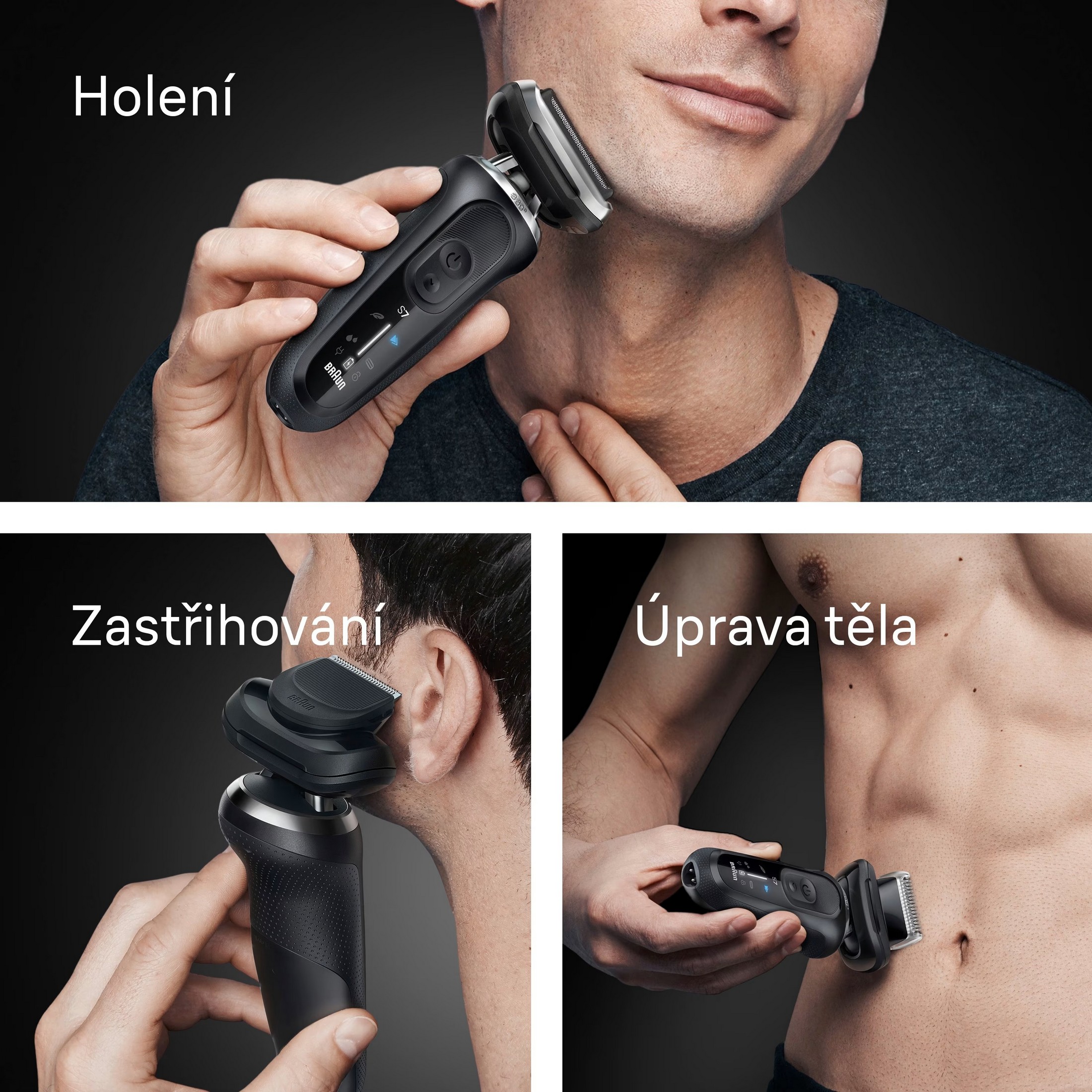 Braun Series 72-N1620s Wet&Dry holiaci strojček