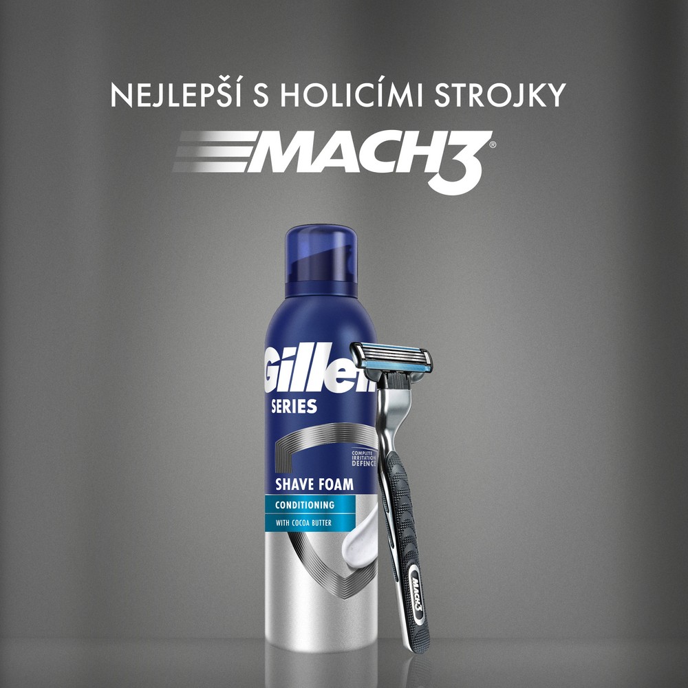 Gillette Foam Series Conditioning pena na holenie 200 ml
