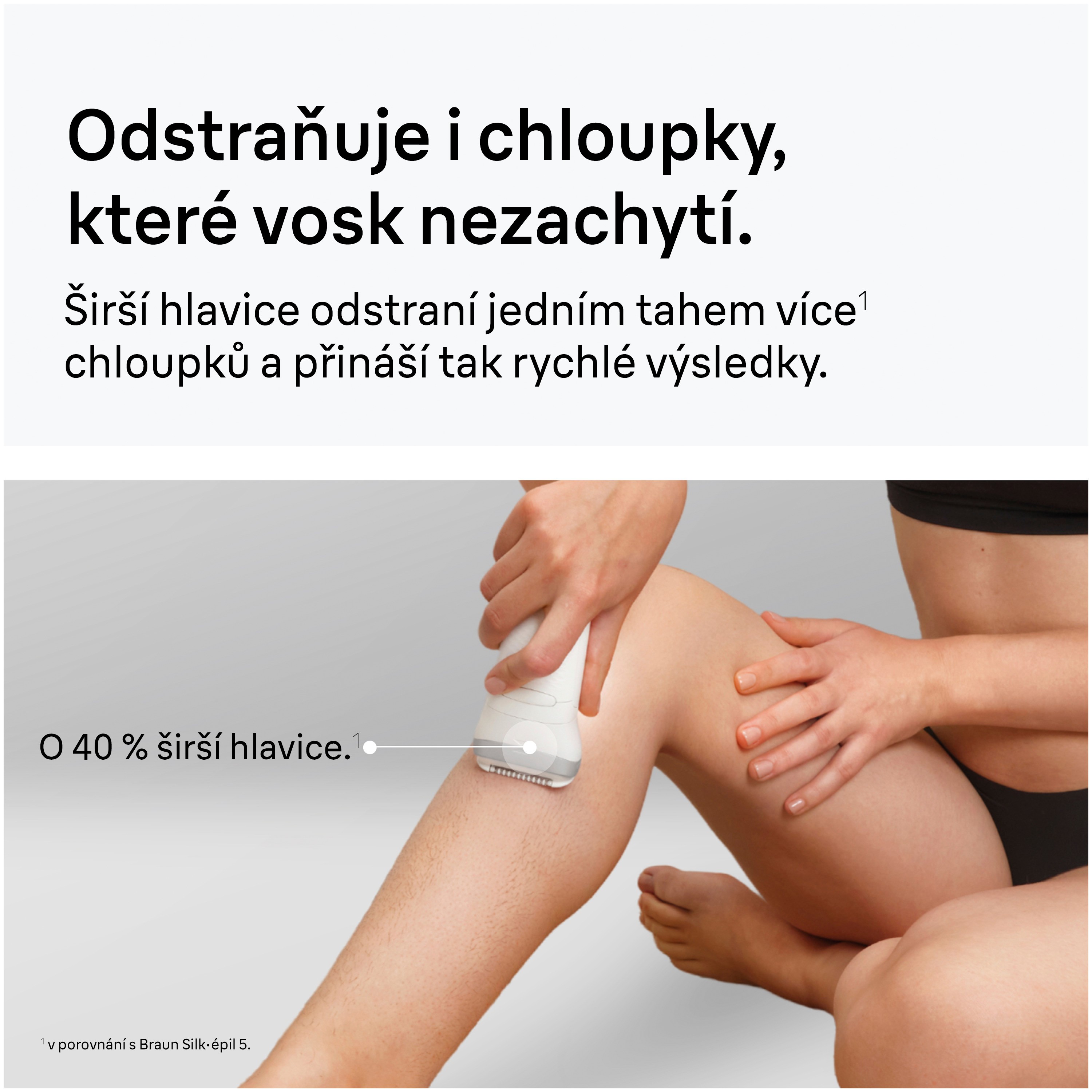 Braun Silk épil 7 7-000 strieborný Wet&Dry epilátor