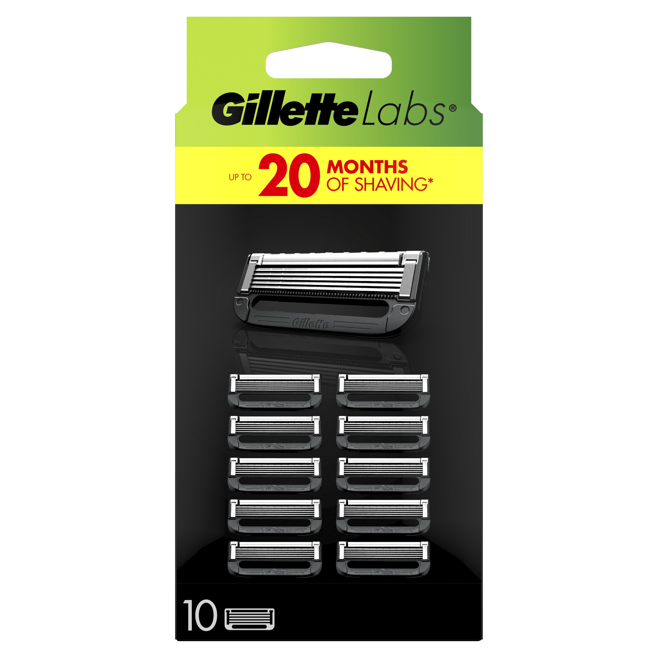 Gillette Labs náhradné hlavice 10 ks
