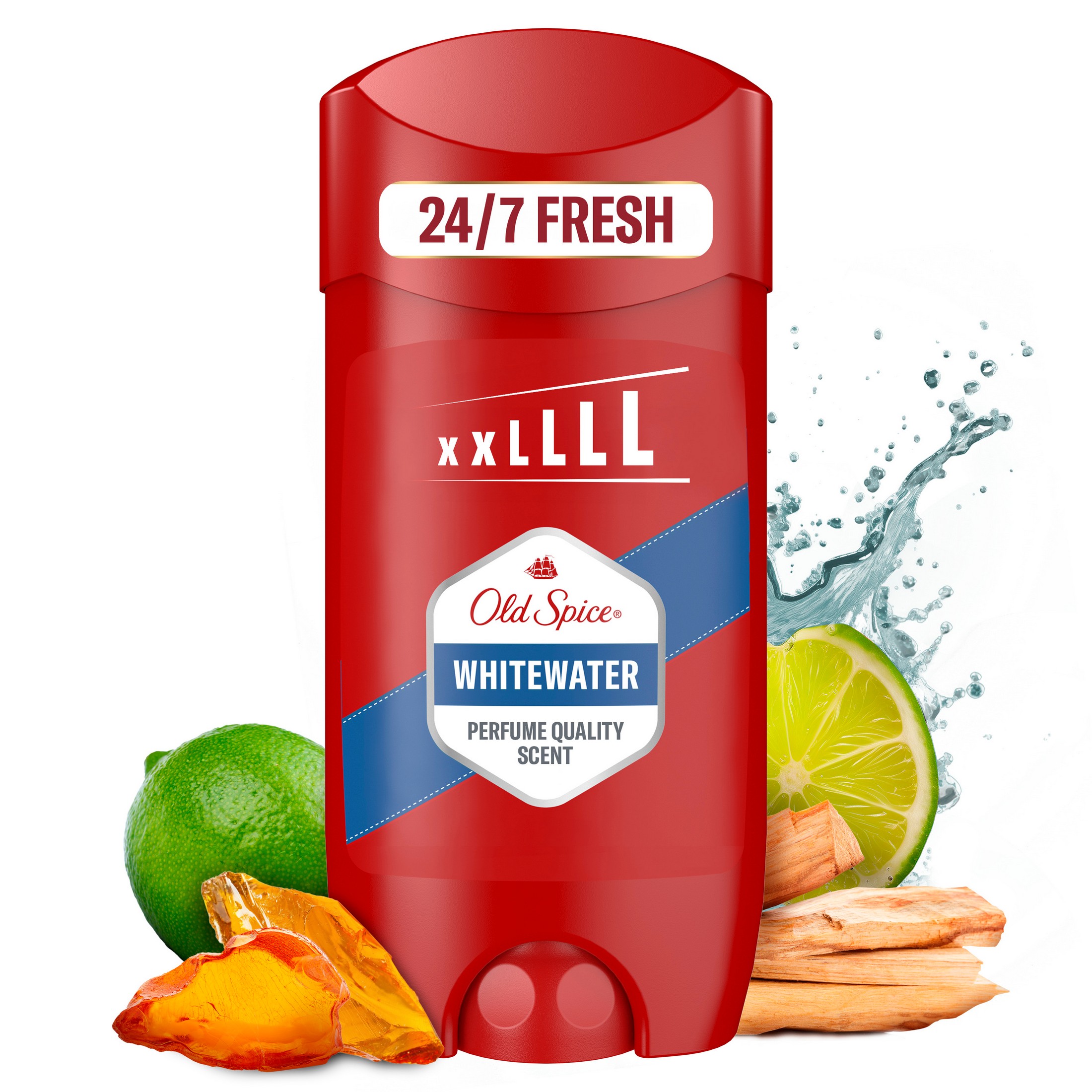 Old Spice Whitewater tuhý dezodorant 85 ml