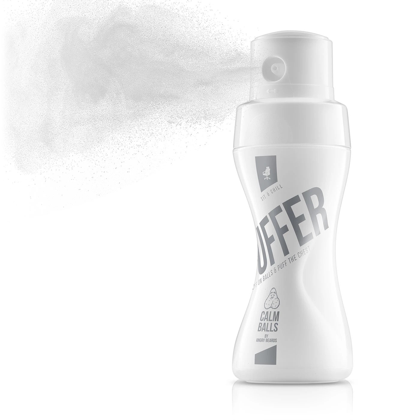 Angry Beards Puffer Sit&Chill púder na gule 57 g
