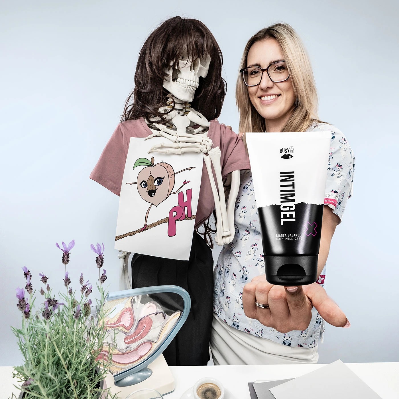 BusyB Bianca Balance intímny umývací gél 150 ml