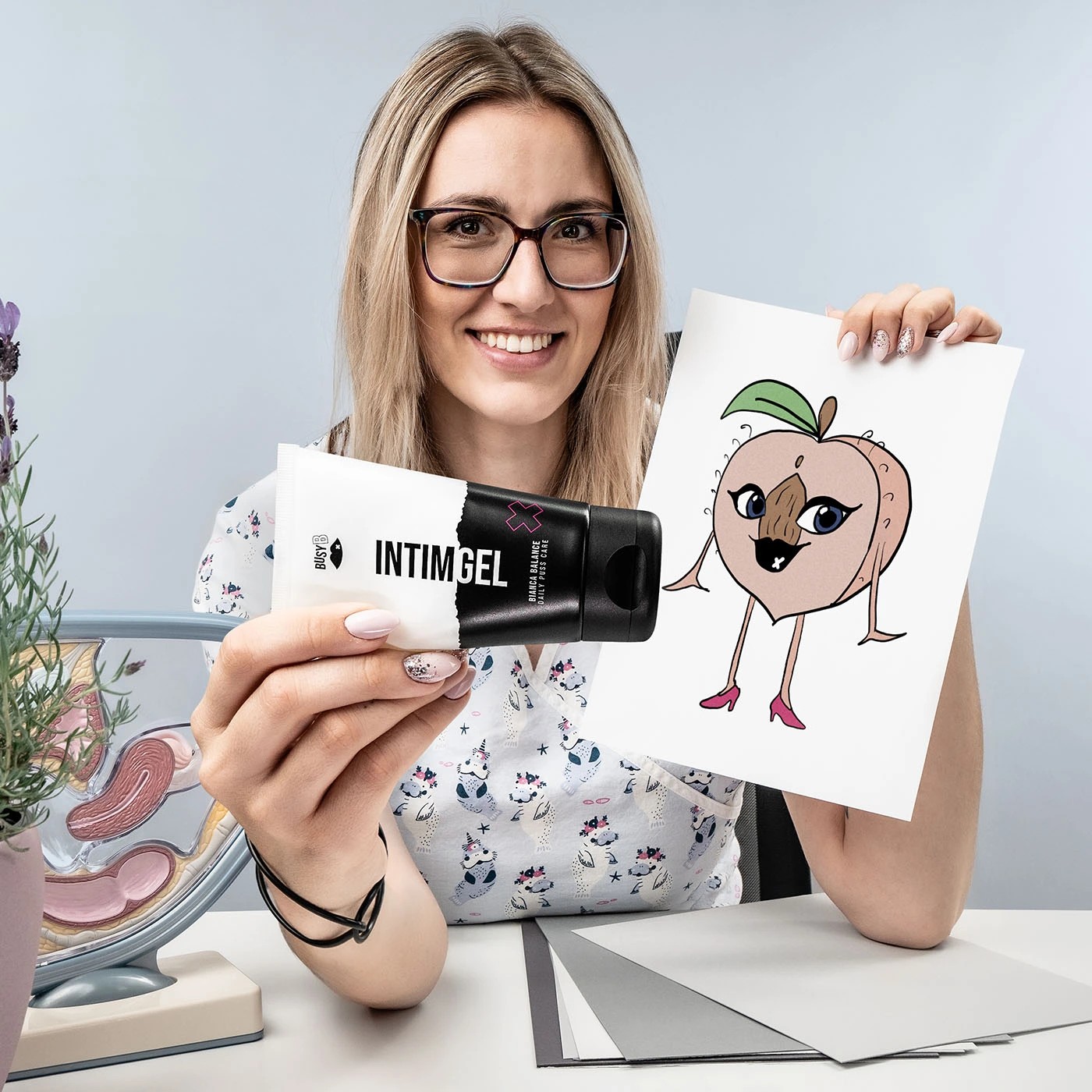 BusyB Bianca Balance intímny umývací gél 150 ml