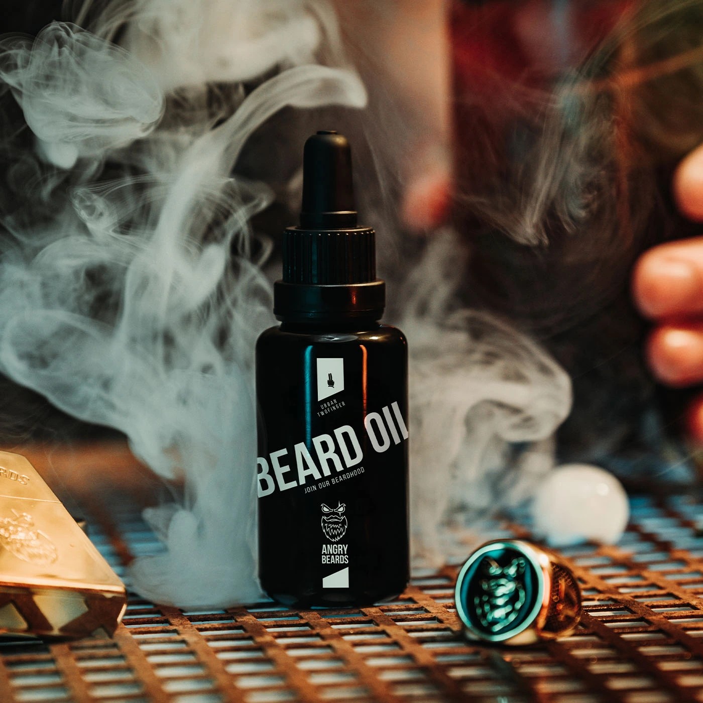 Angry Beards Oil Urban Twofinger olej na fúzy 30 ml