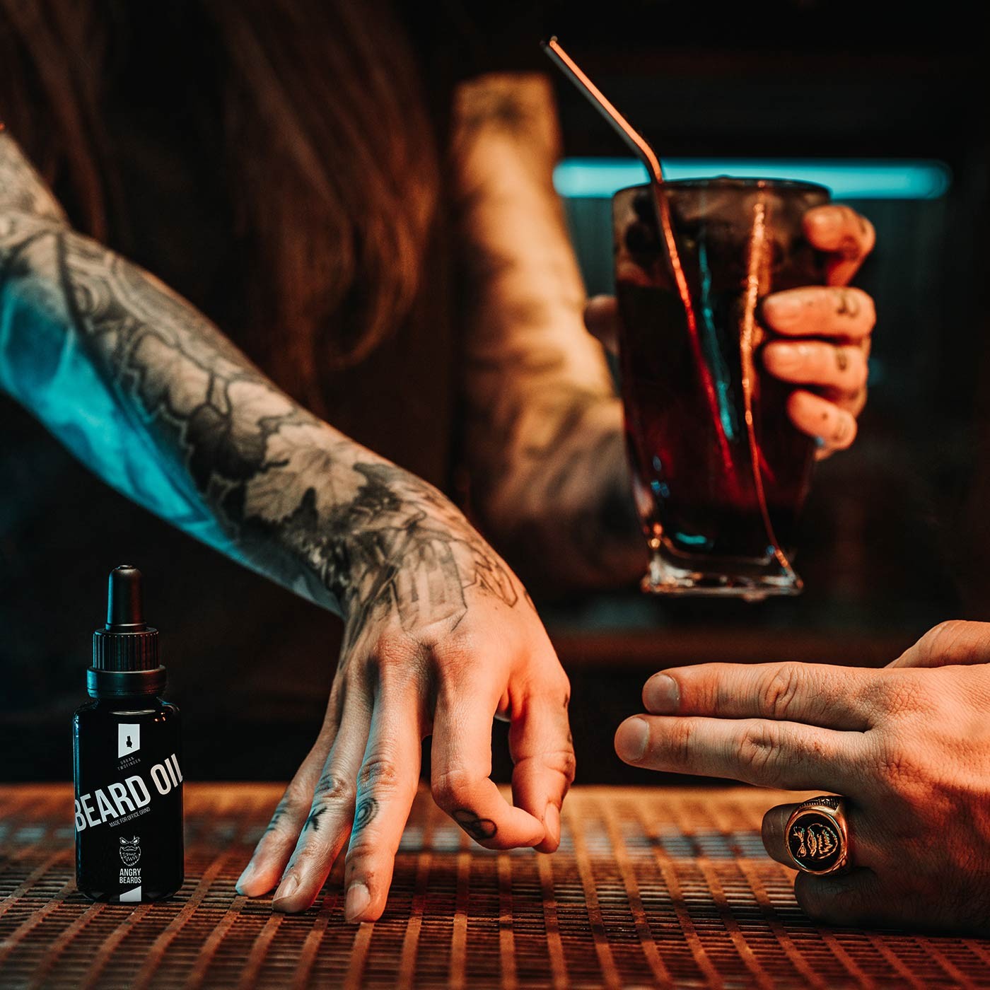 Angry Beards Oil Urban Twofinger olej na fúzy 30 ml
