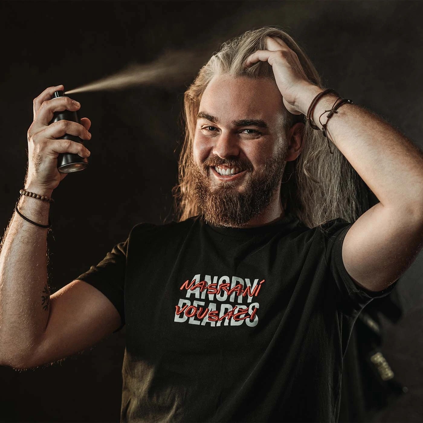 Angry Beards Jack Saloon suchý šampón 150 ml