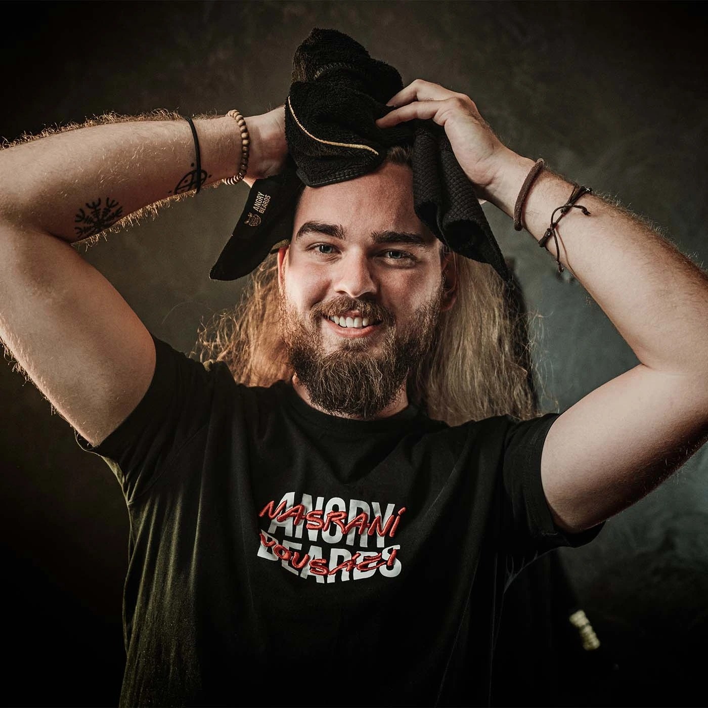 Angry Beards Jack Saloon suchý šampón 150 ml