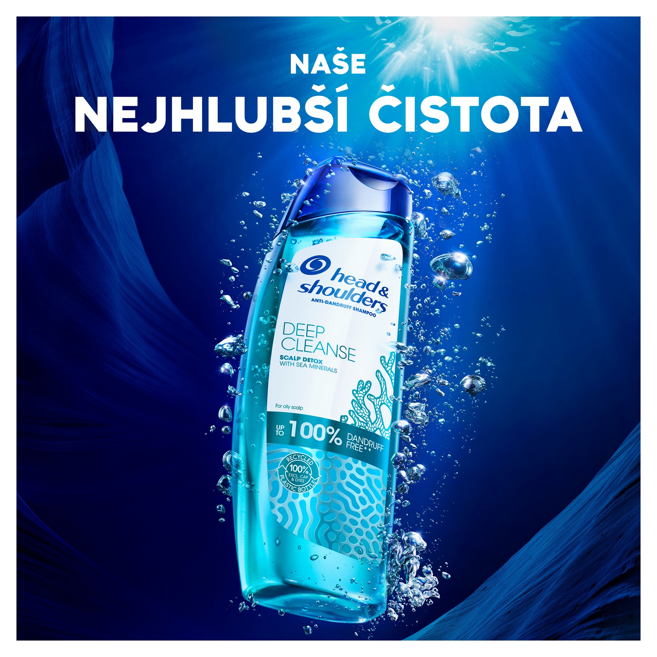 Head & Shoulders Deep Cleanse Scalp Detox šampón proti lupinám 300 ml