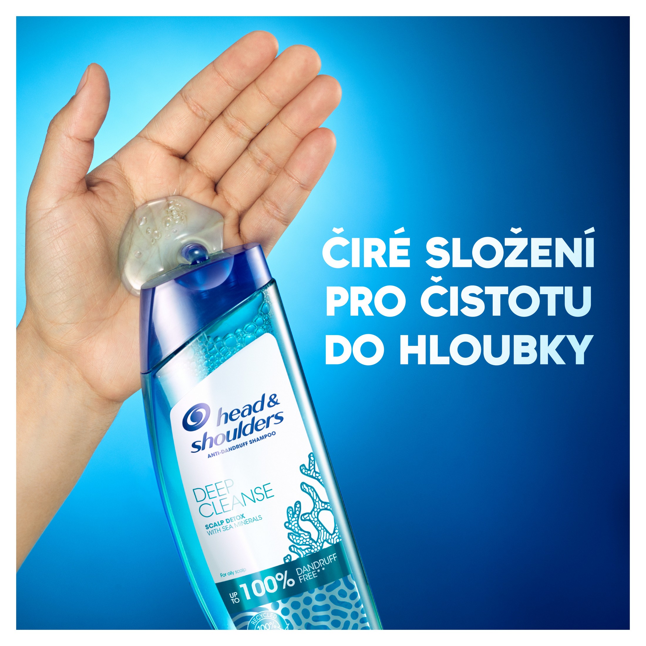 Head & Shoulders Deep Cleanse Scalp Detox šampón proti lupinám 300 ml