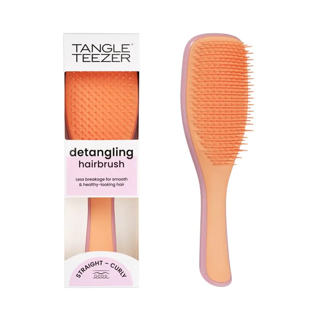 Tangle Teezer Wet Detangler Ultimate Apricot Rosebud kefa na vlasy - Tangle Teezer Detangling Hairbrush oranžová s krabičkou