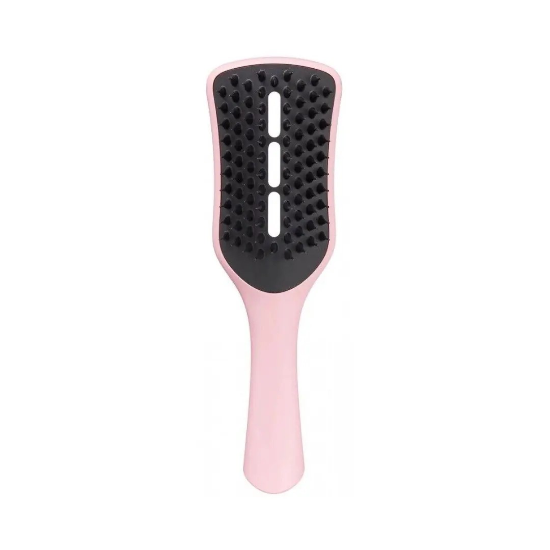 Tangle Teezer Easy Dry & Go Pink kefa na vlasy - Tangle Teezer Easy Dry Go kefa ružová čierna pohľad zhora