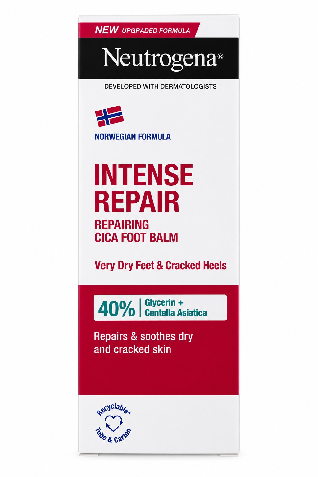 Neutrogena Intense Repair balzam na päty 50 ml
