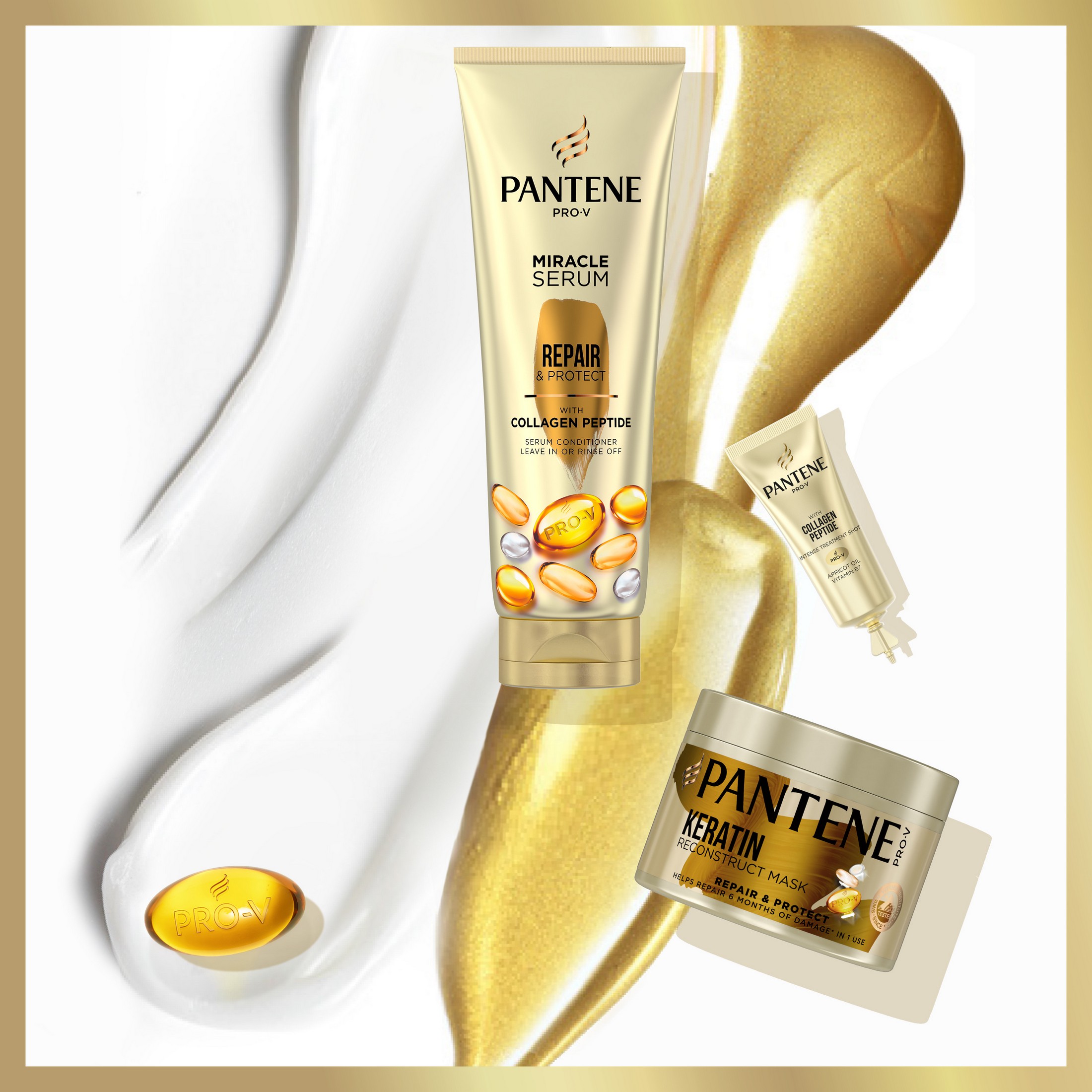 Pantene Intensive Repair ošetrujúce sérum na vlasy 3x15ml