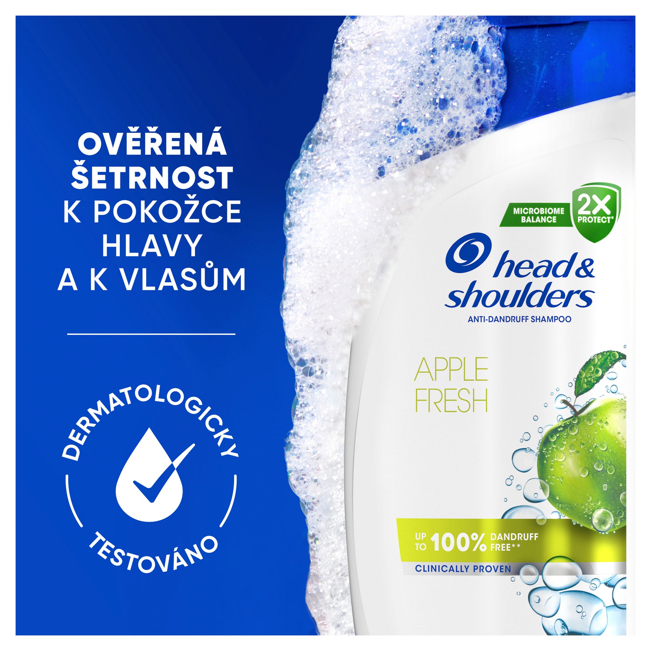 Head & Shoulders Apple Fresh šampón proti lupinám 800 ml