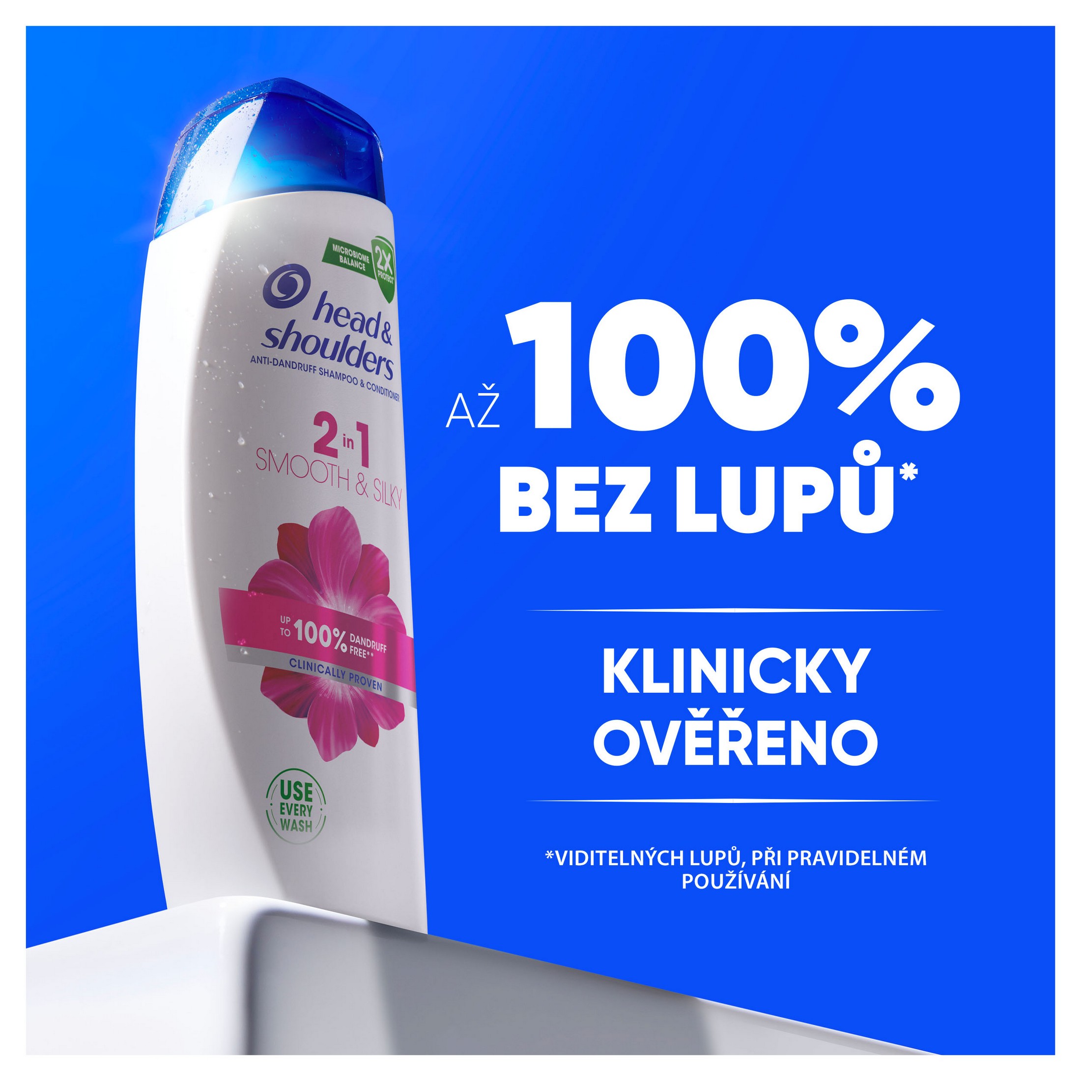 Head & Shoulders Smoothing 2in1 šampón proti lupinám 330 ml