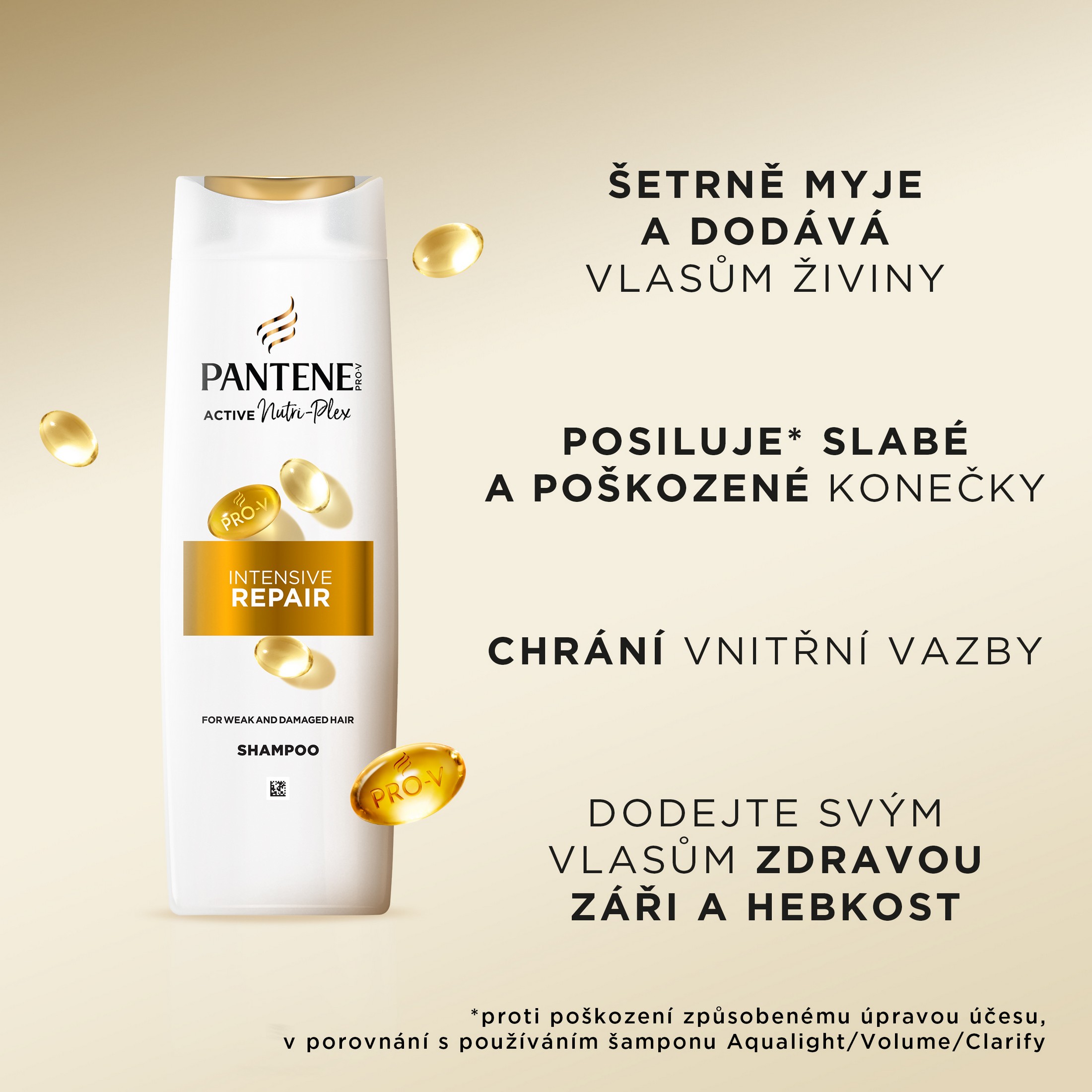 Pantene Pro-V intenzívny regeneračný šampón na vlasy 400 ml