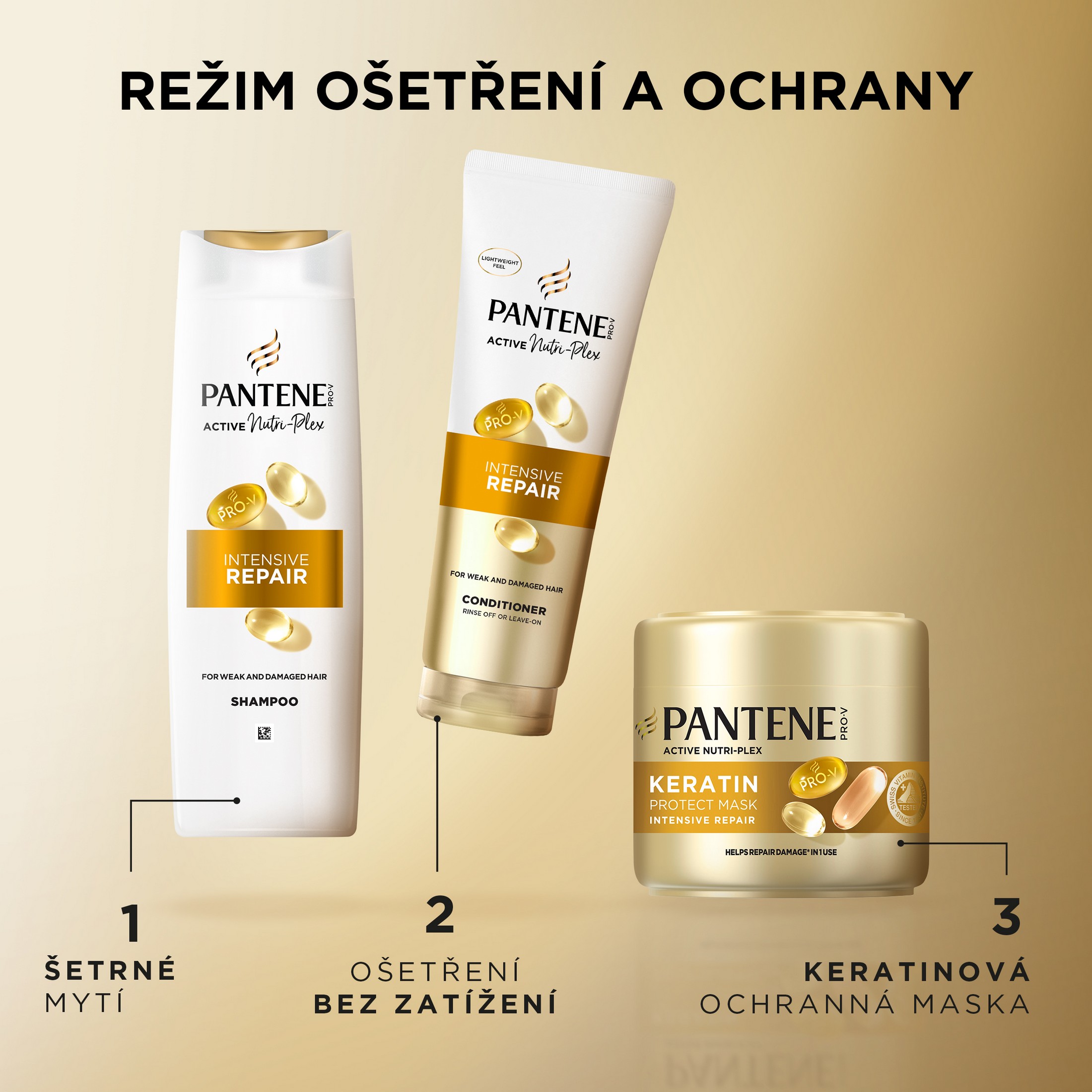 Pantene Pro-V intenzívny regeneračný šampón na vlasy 400 ml