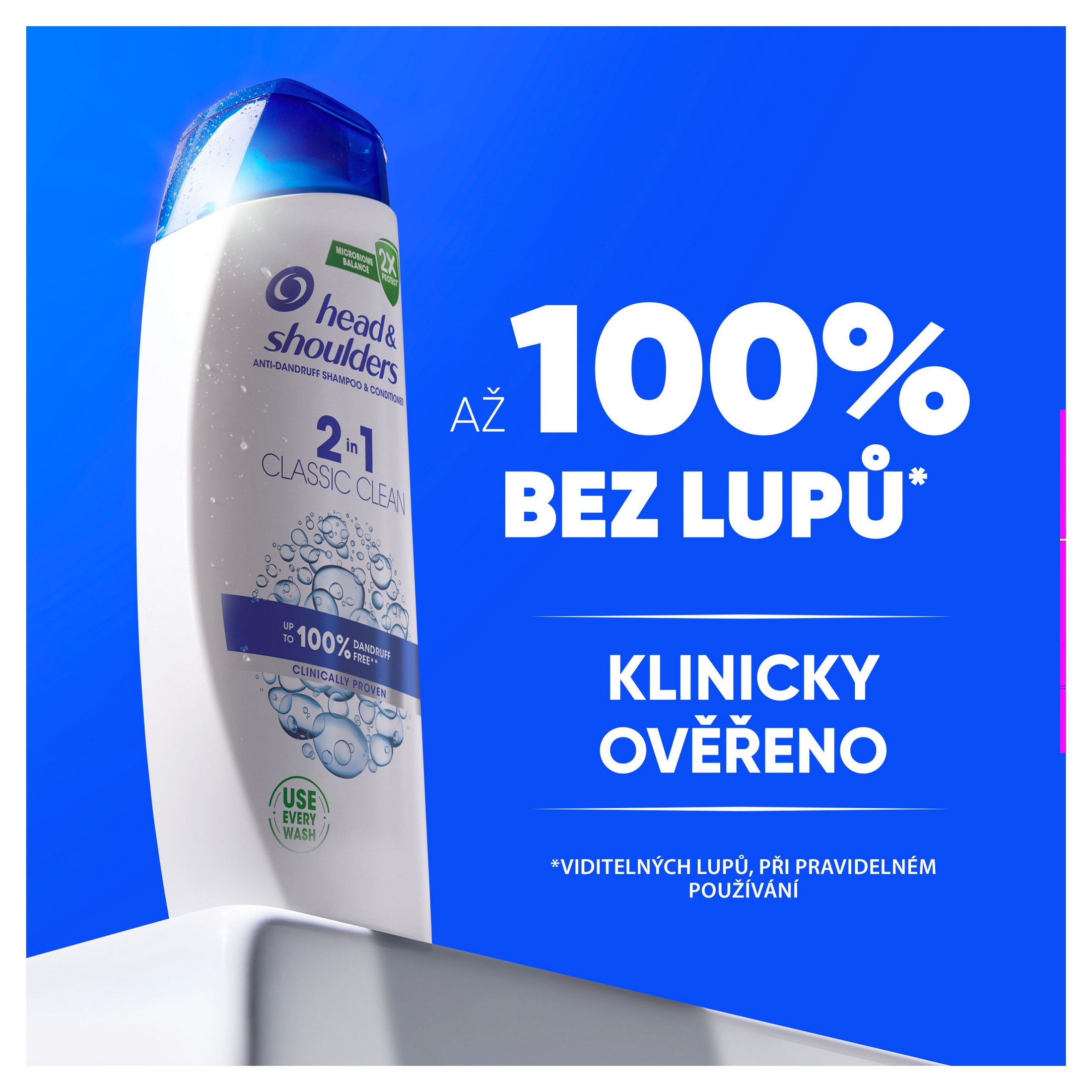 Head & Shoulders 2in1 Classic Clean šampón proti lupinám 250 ml