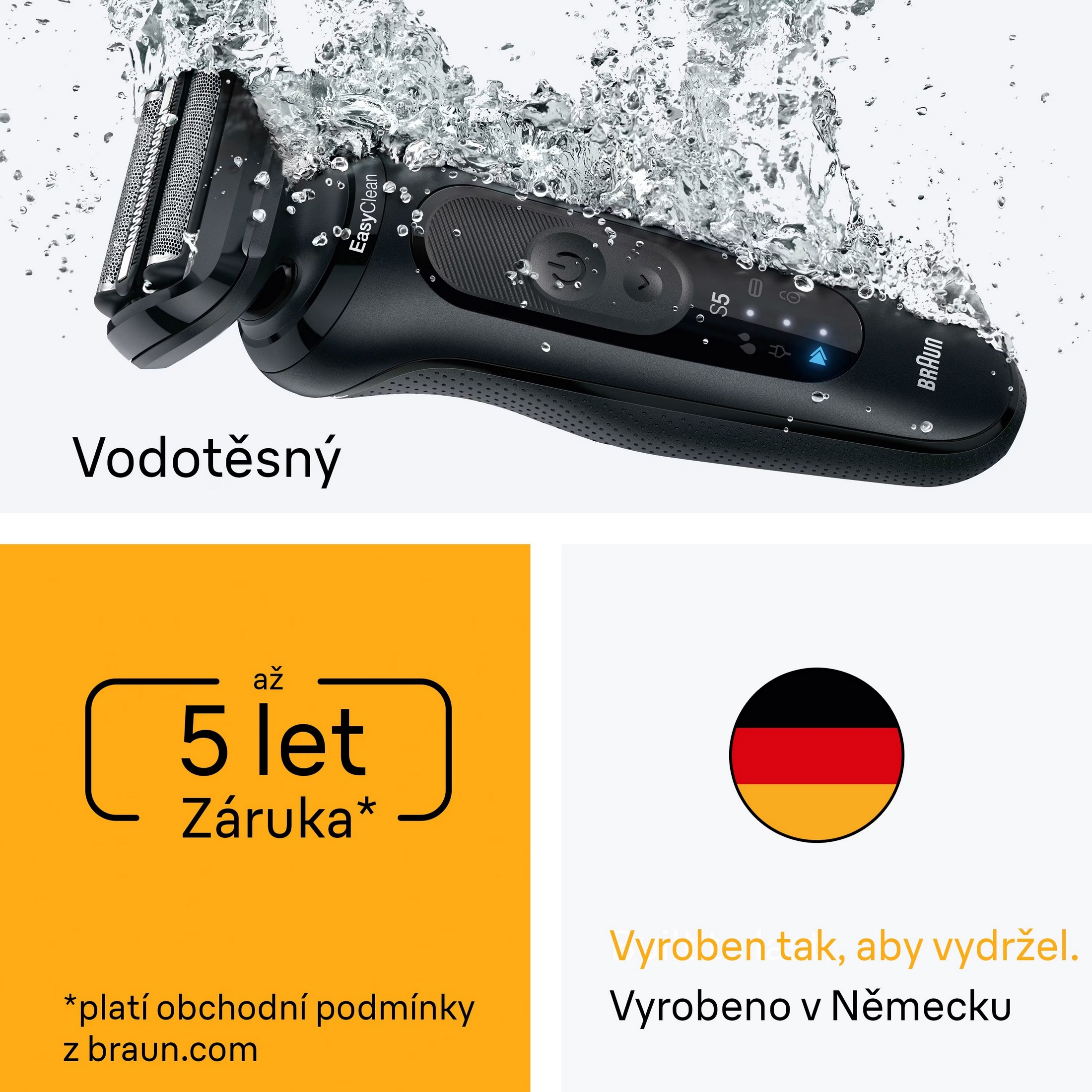 Braun Series 52-N7200cc Wet&Dry holiaci strojček