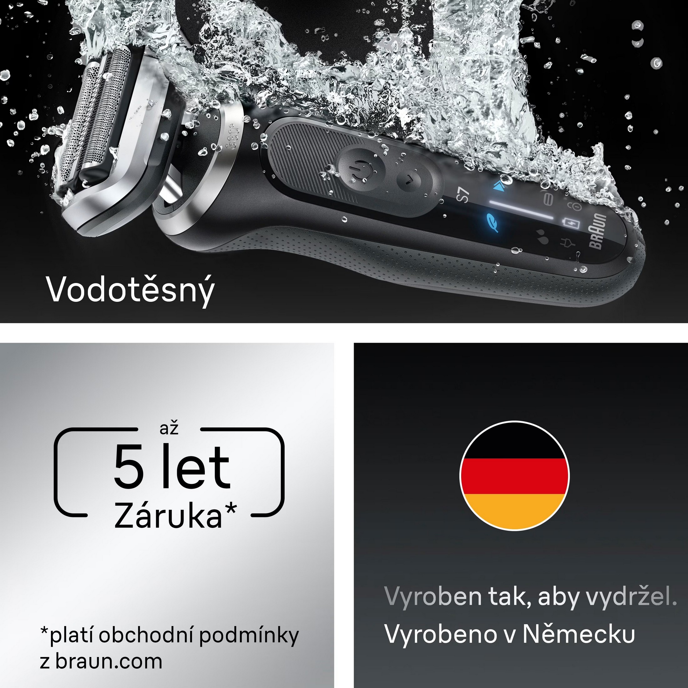 Braun Series 72-N1620s Wet&Dry holiaci strojček