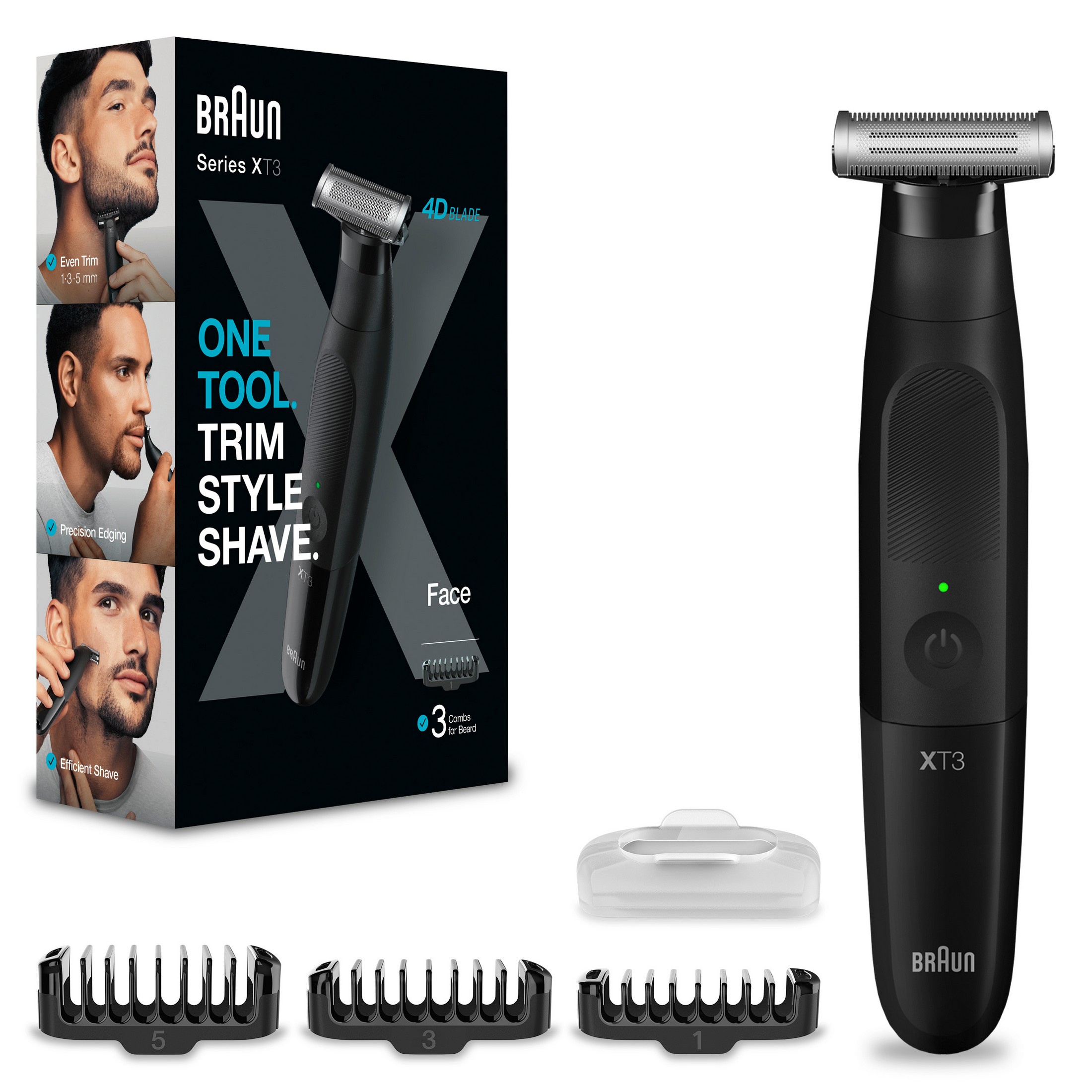 Braun Series XT3100 zastrihávač fúzov