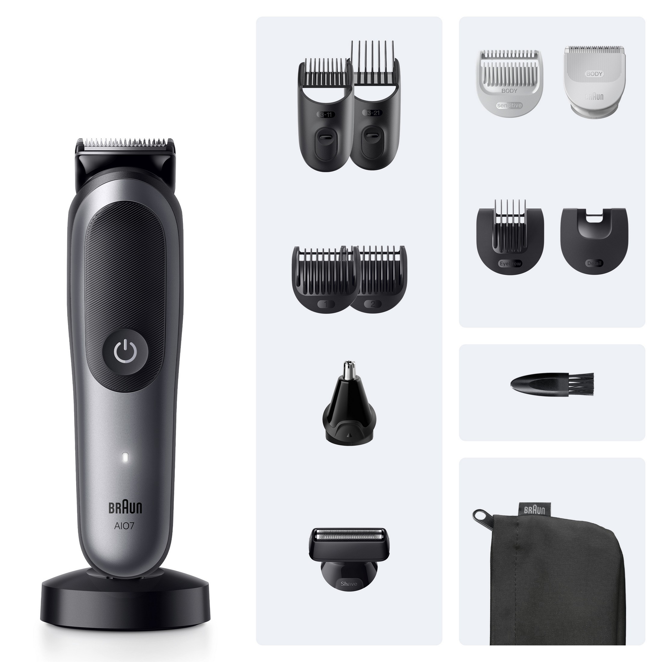 Braun All-in-One 7560 viacúčelový zastrihávač