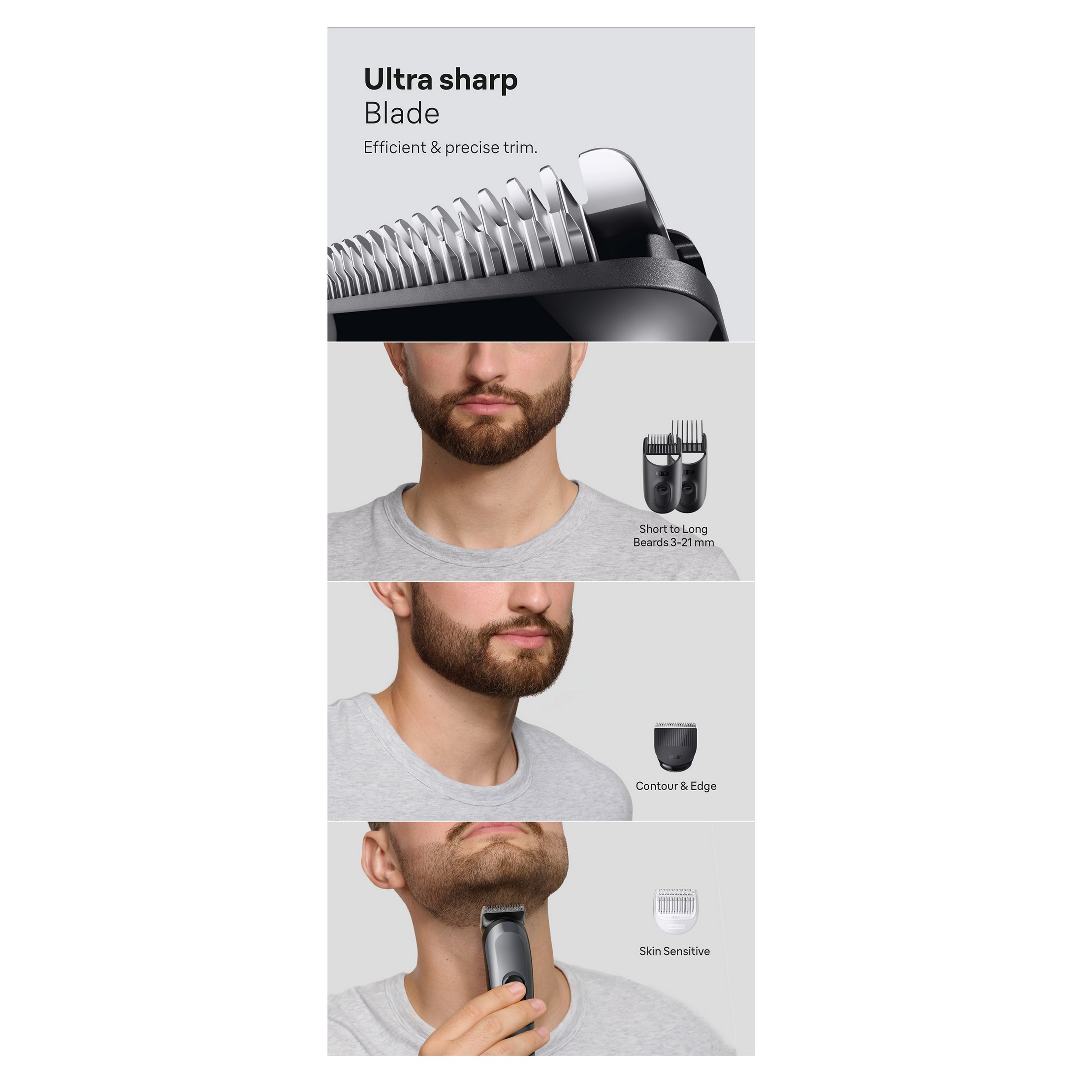Braun All-in-One 3500 viacúčelový zastrihávač