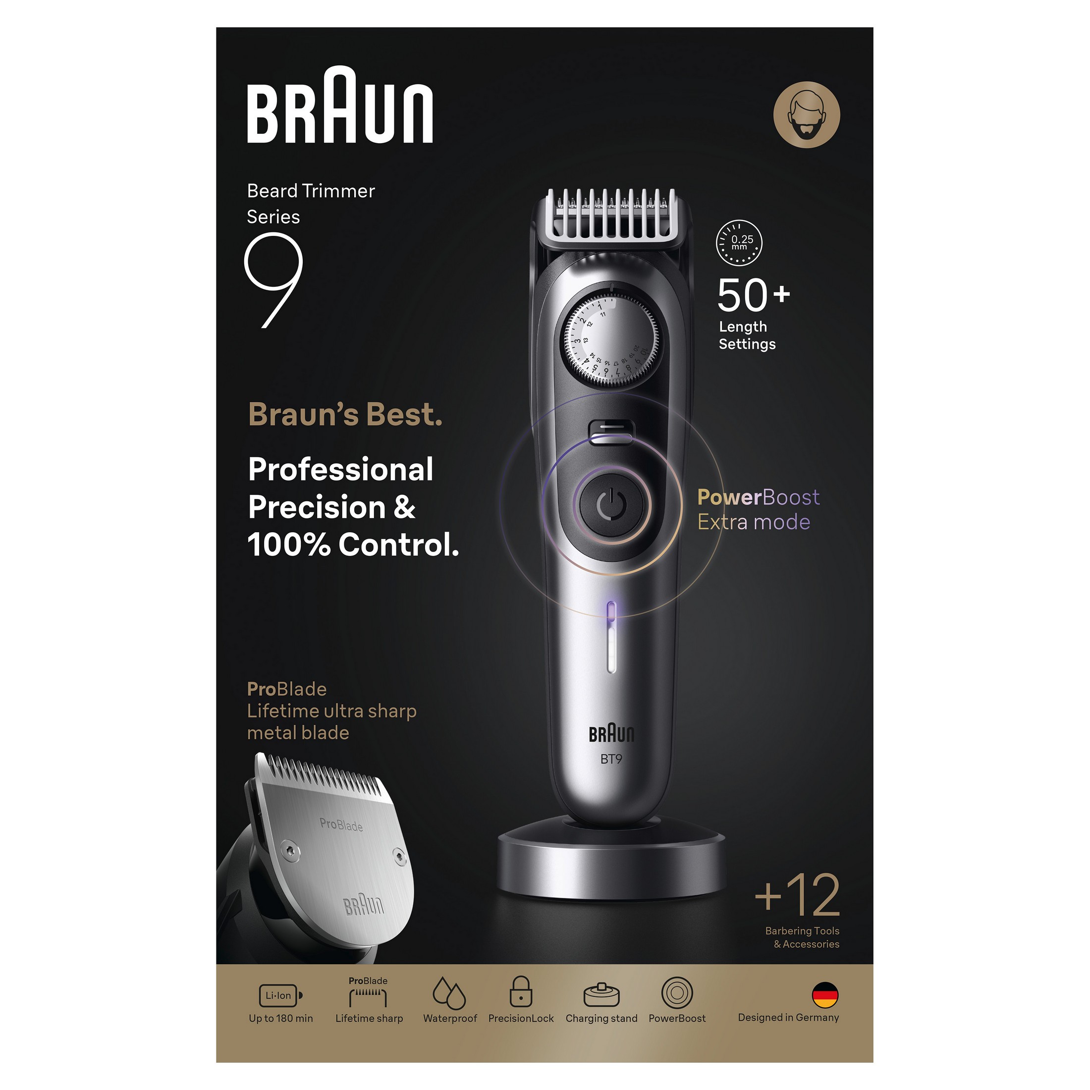 Braun BT9560 zastrihávač fúzov