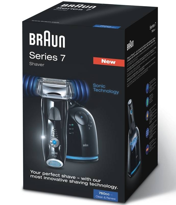 Braun Series 7-760-6 Clean&Charge holiaci strojček - ROZBALENÝ