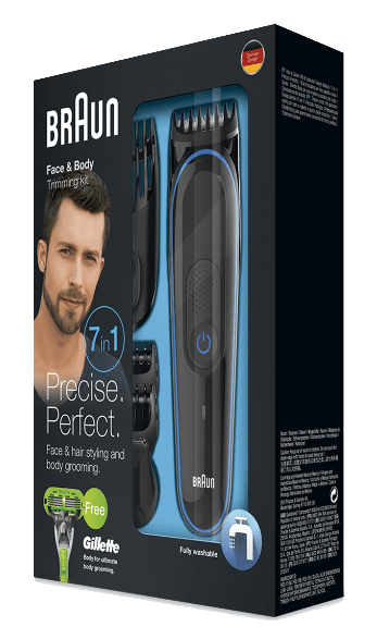 Braun Face & Body MGK3042 viacúčelový zastrihávač