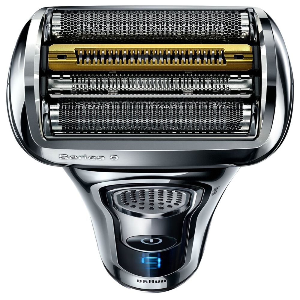 Braun Series 9 9296cc Wet&Dry holiaci strojček, CHRÓM - ROZBALENÝ TOVAR