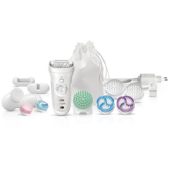 Braun Silk épil 9-969V Wet&Dry SkinSpa epilátor - ROZBALENÝ TOVAR