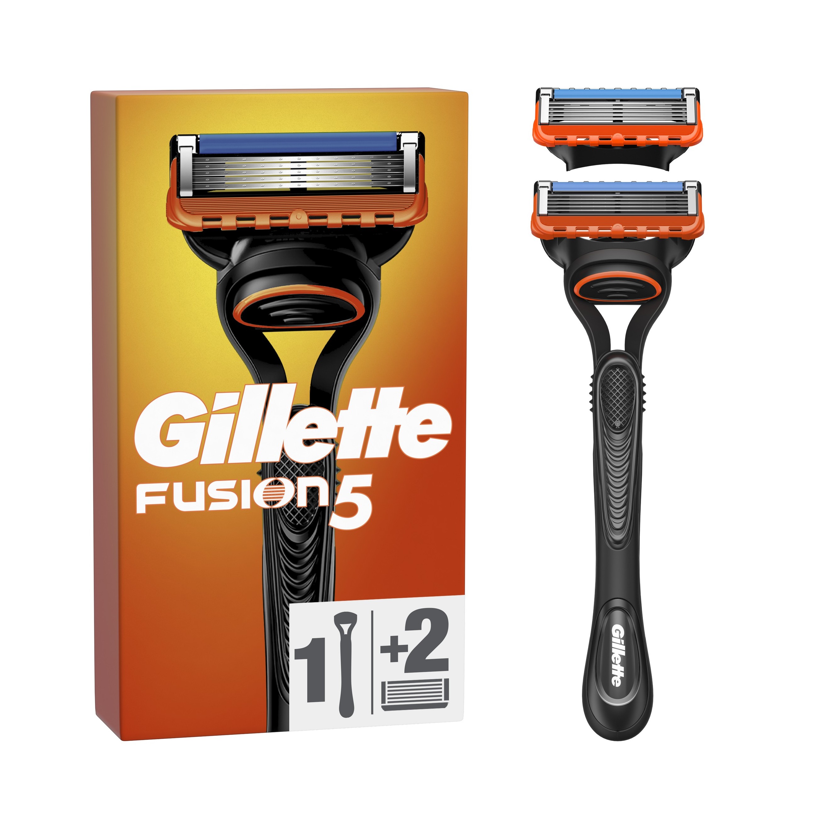 Gillette Fusion5 + 2 ks hlavic