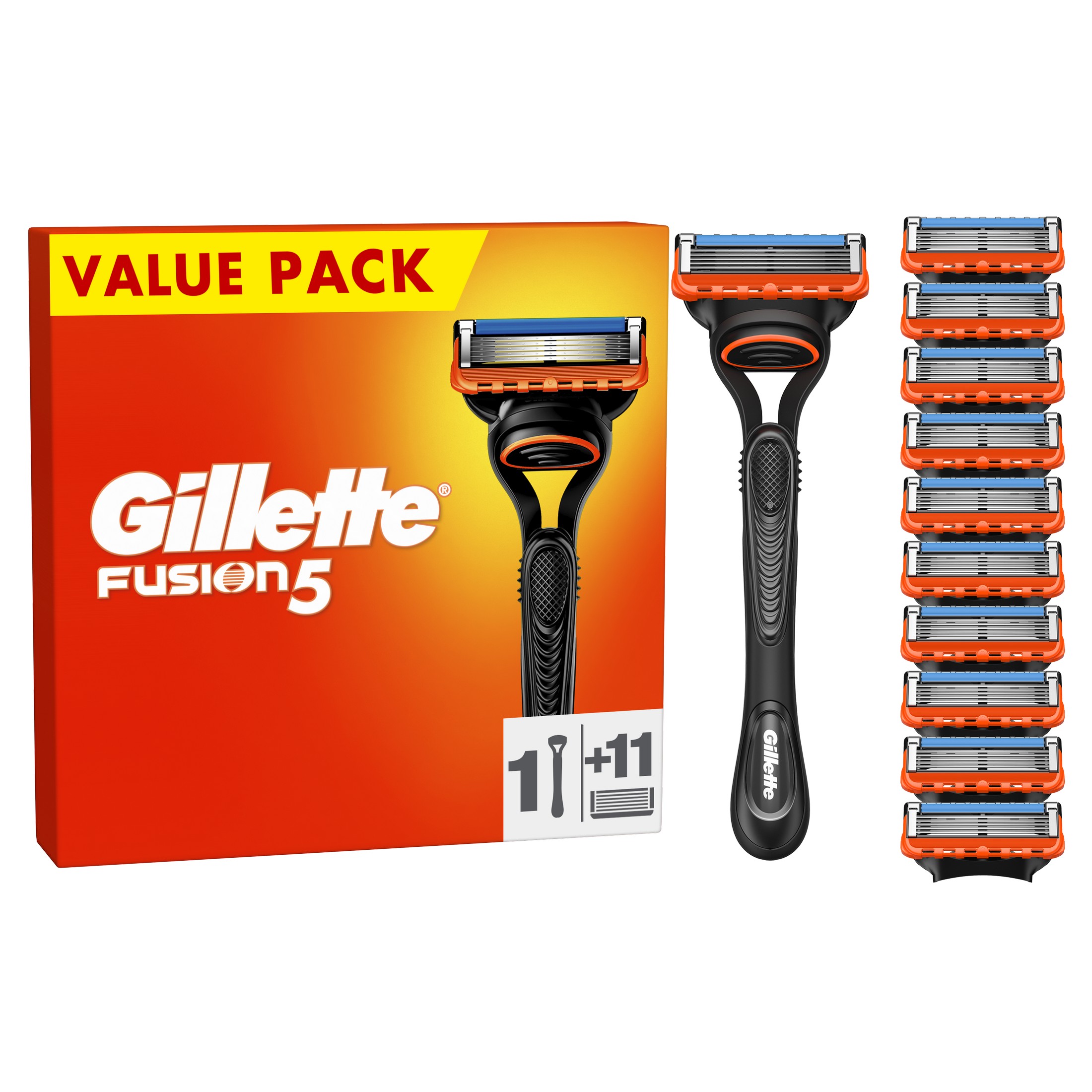 Gillette Fusion5 + 11 ks hlavic