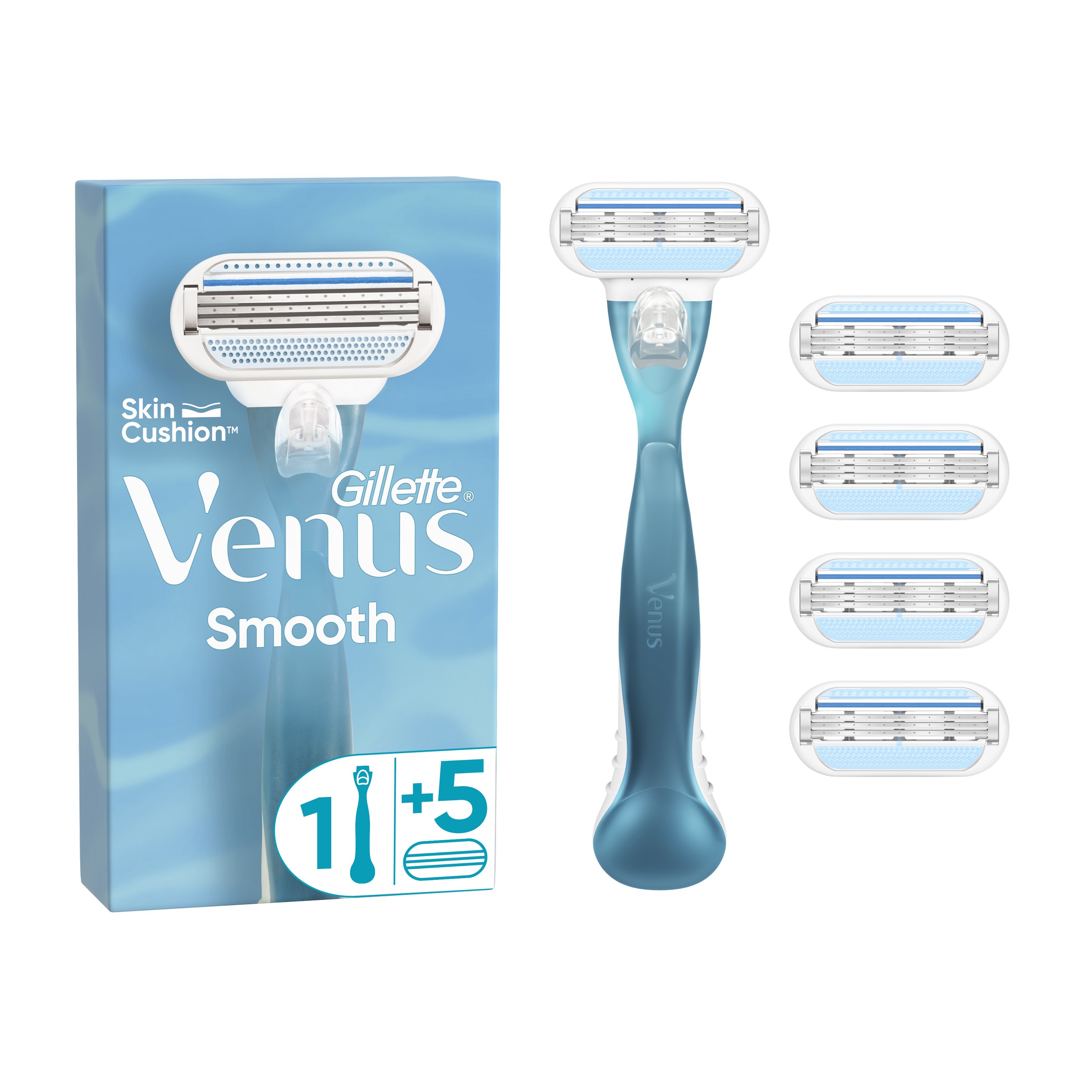 Gillette Venus holiaci strojček + 5 hlavic